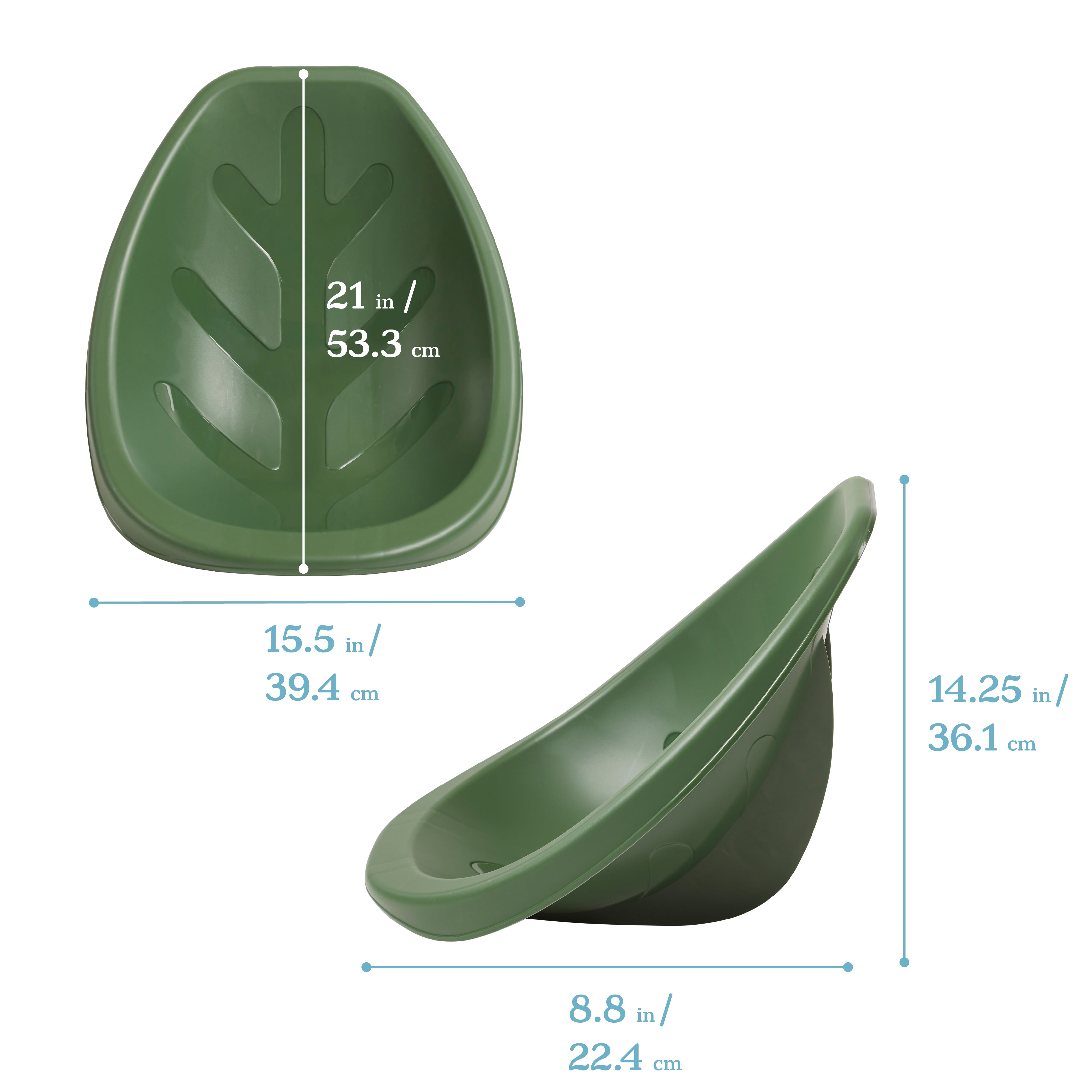 Leaf Scoop Floor Seat, 6-Piece