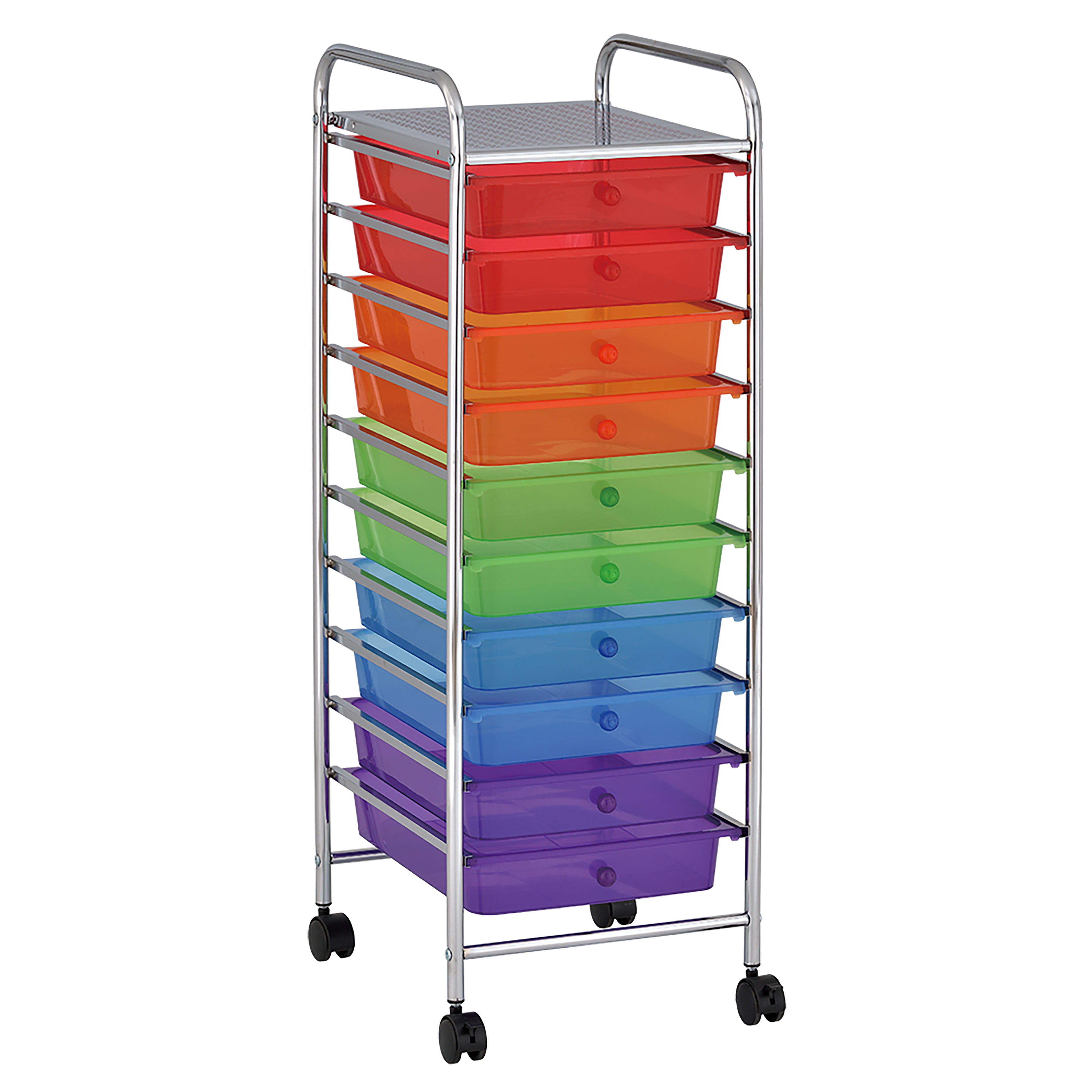 10-Drawer Mobile Organizer