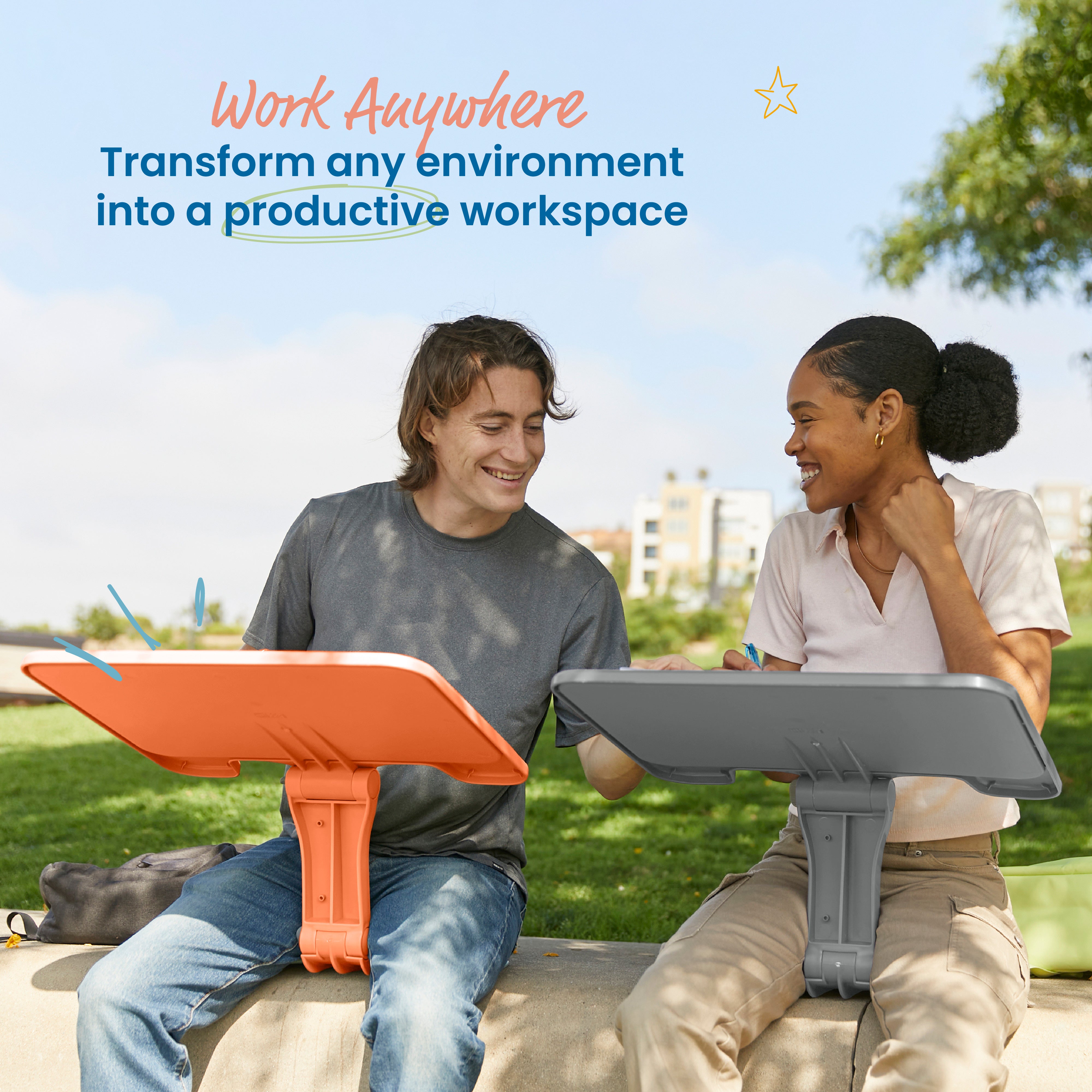 The Surf Folding Portable Lap Desk, Large