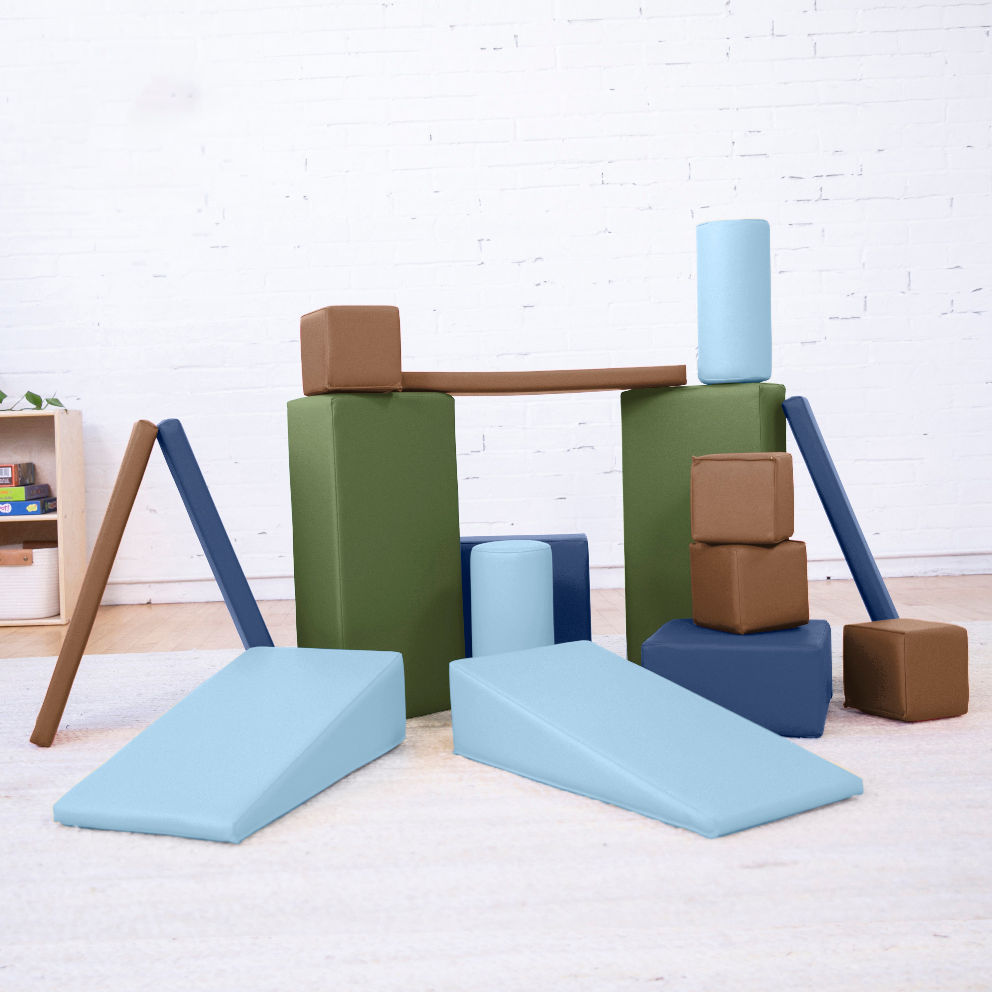 SoftZone Soft Builder Blocks, 16-Piece