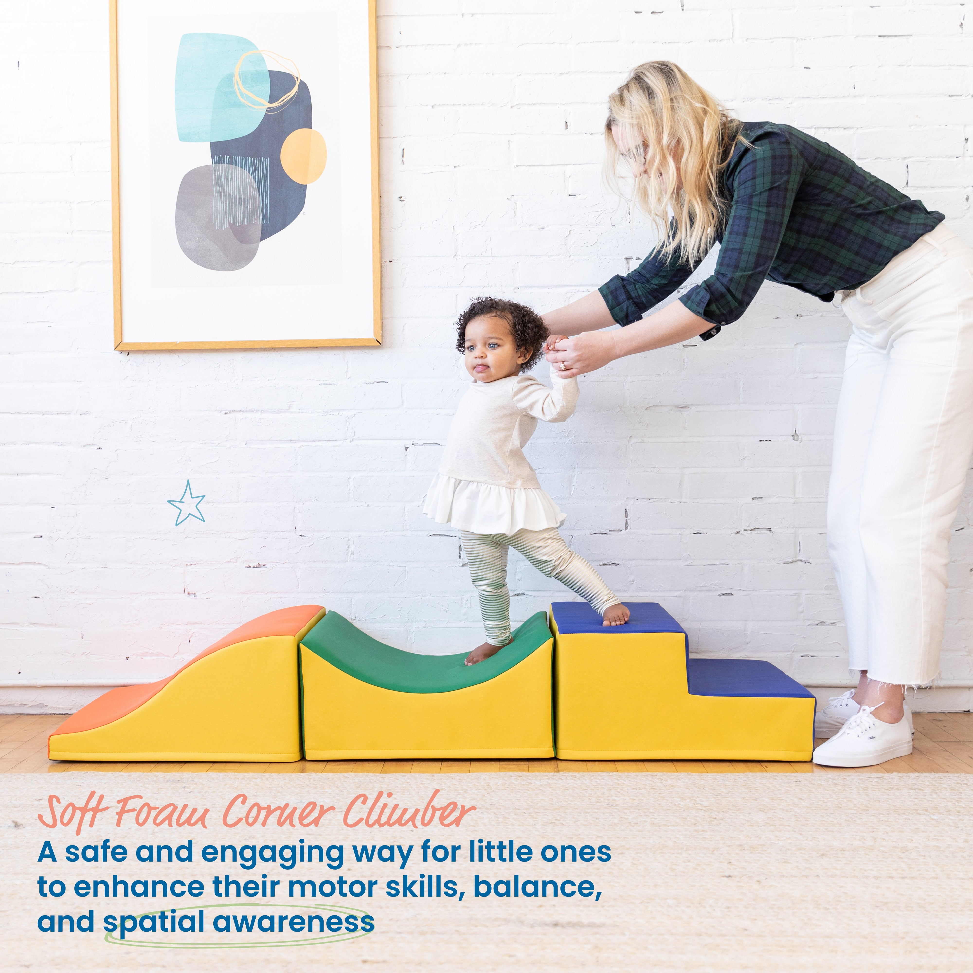Traversing Trio Climber, Beginner Playset, 3-Piece