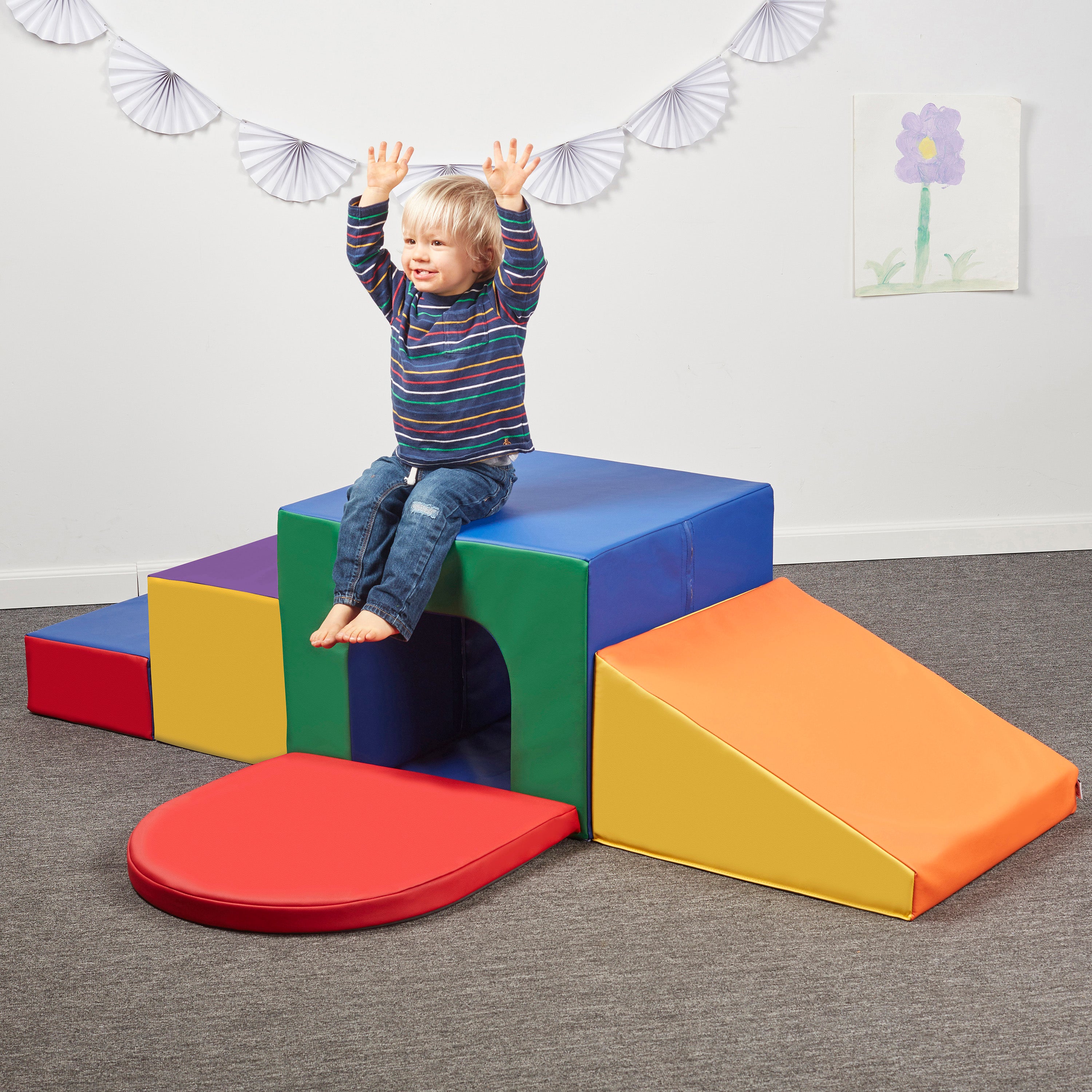 SoftZone Single Tunnel Maze, 6-Piece