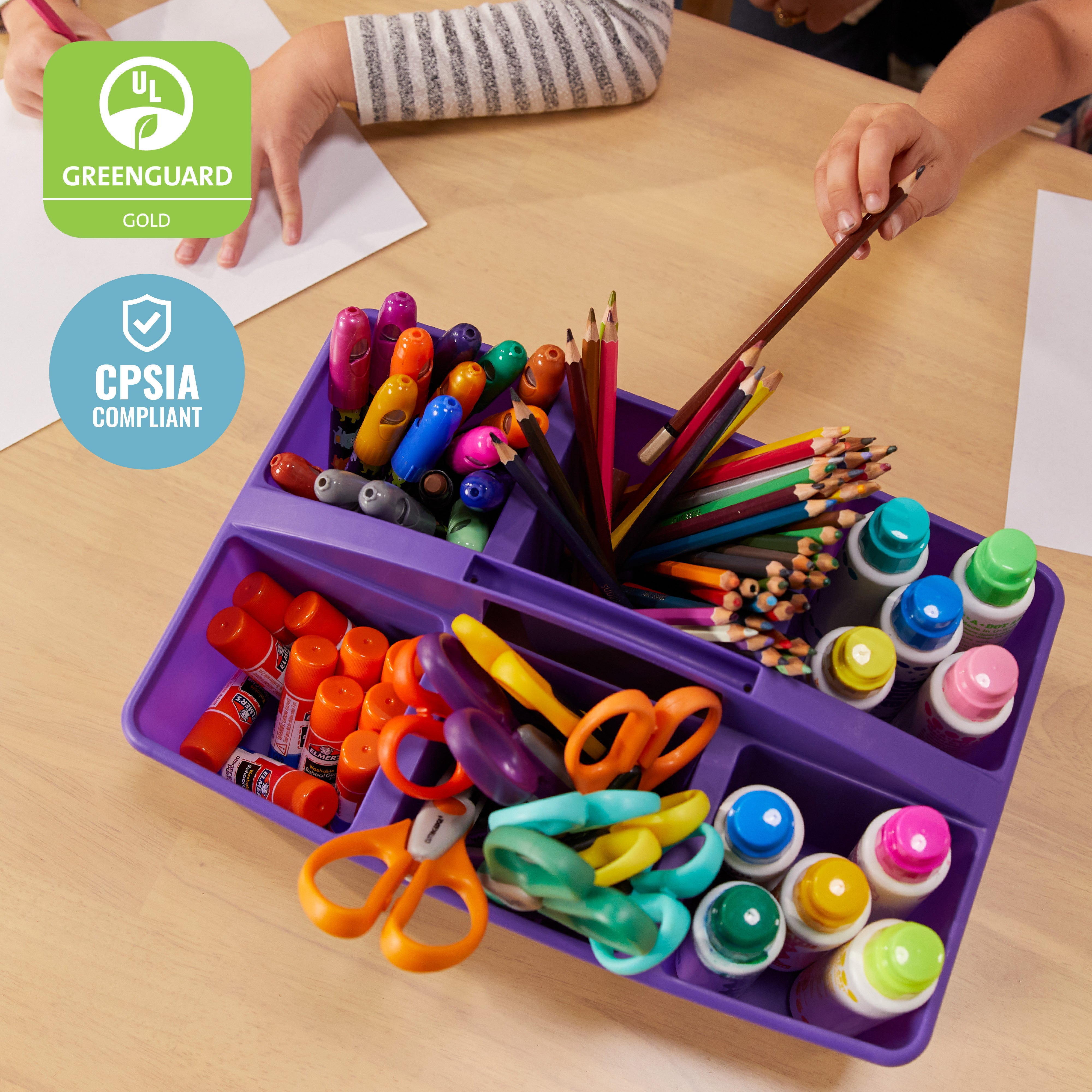 6-Compartment Large Caddy, 6-Pack