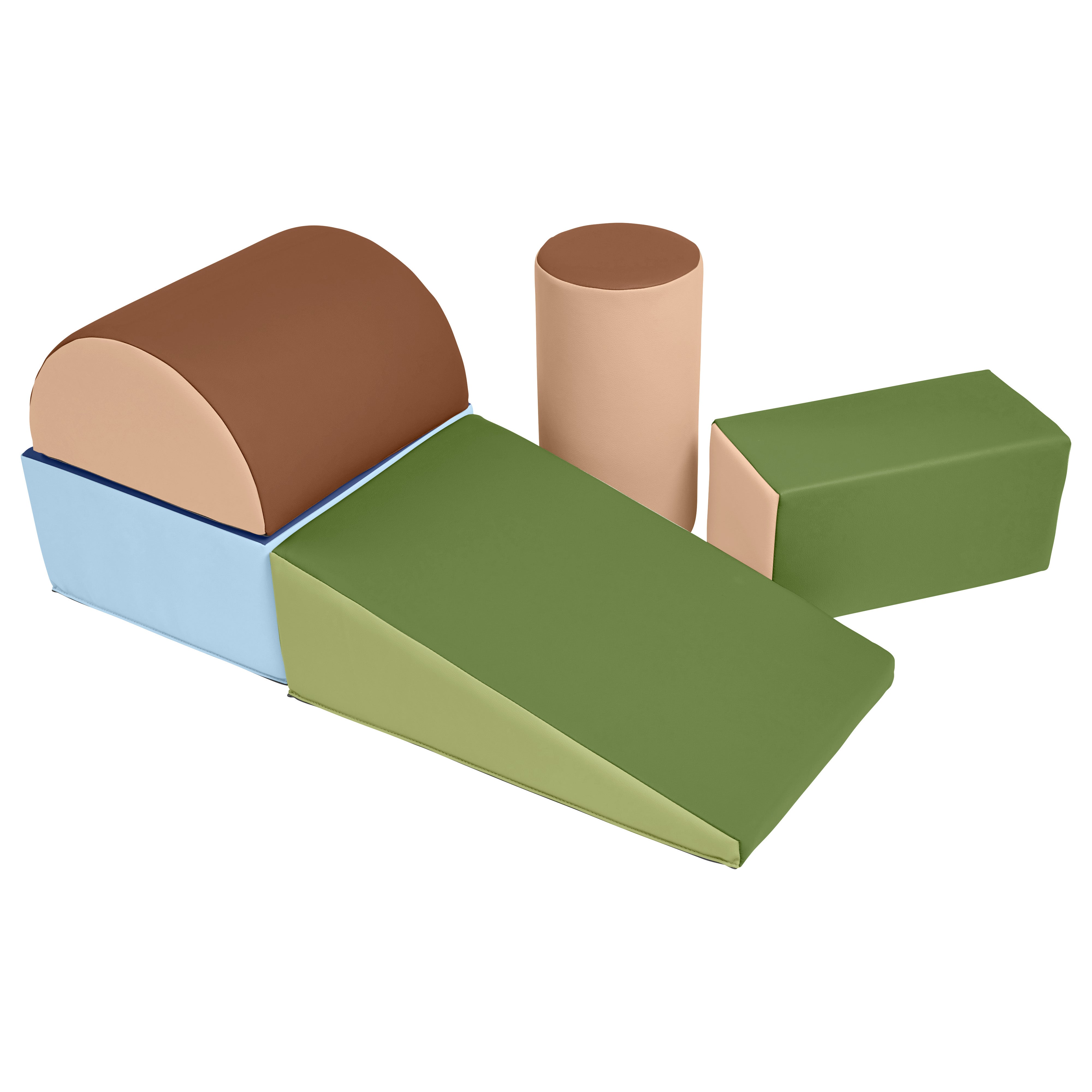 Climb and Crawl Playset, 5-Piece