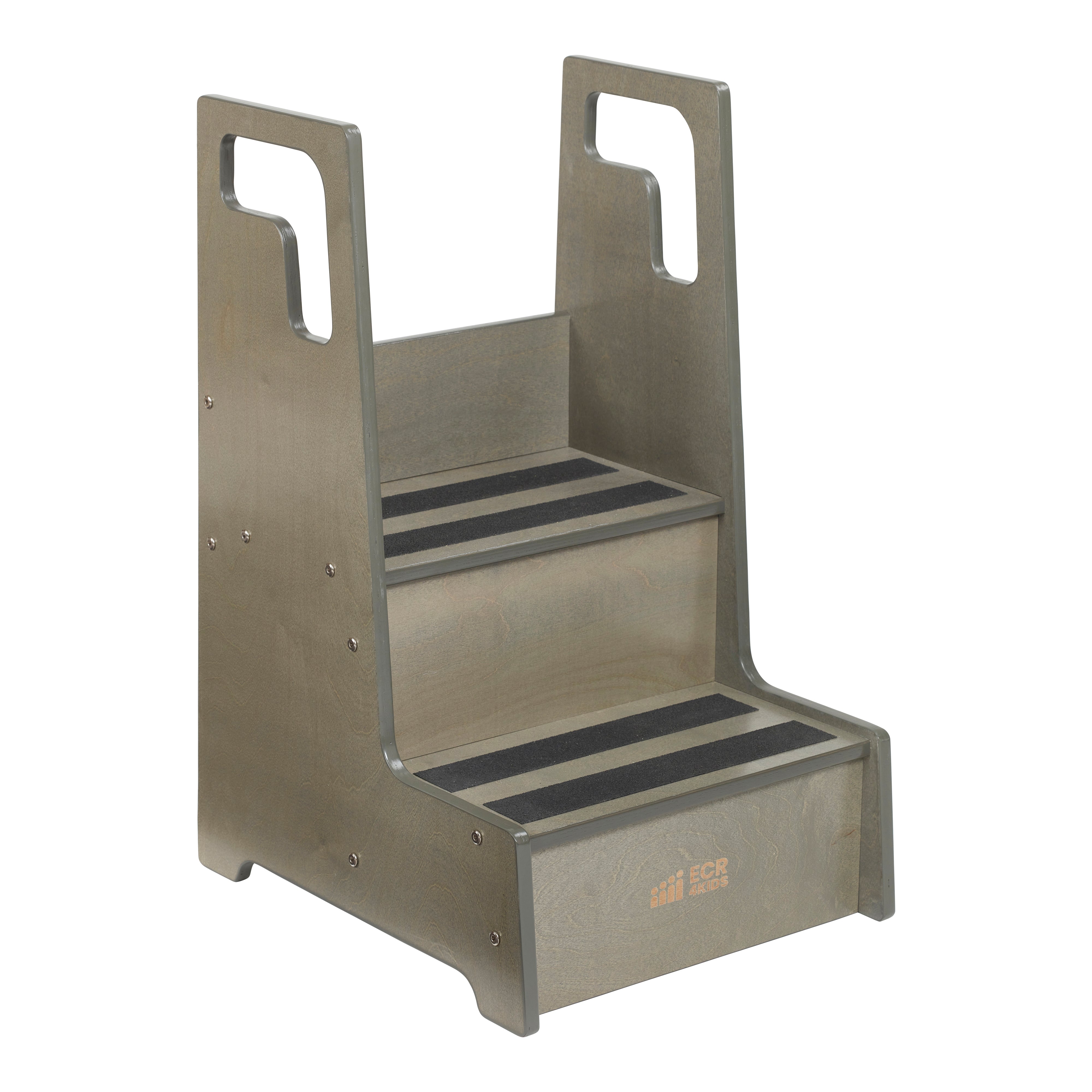 Reach-Up Step Stool with Handles