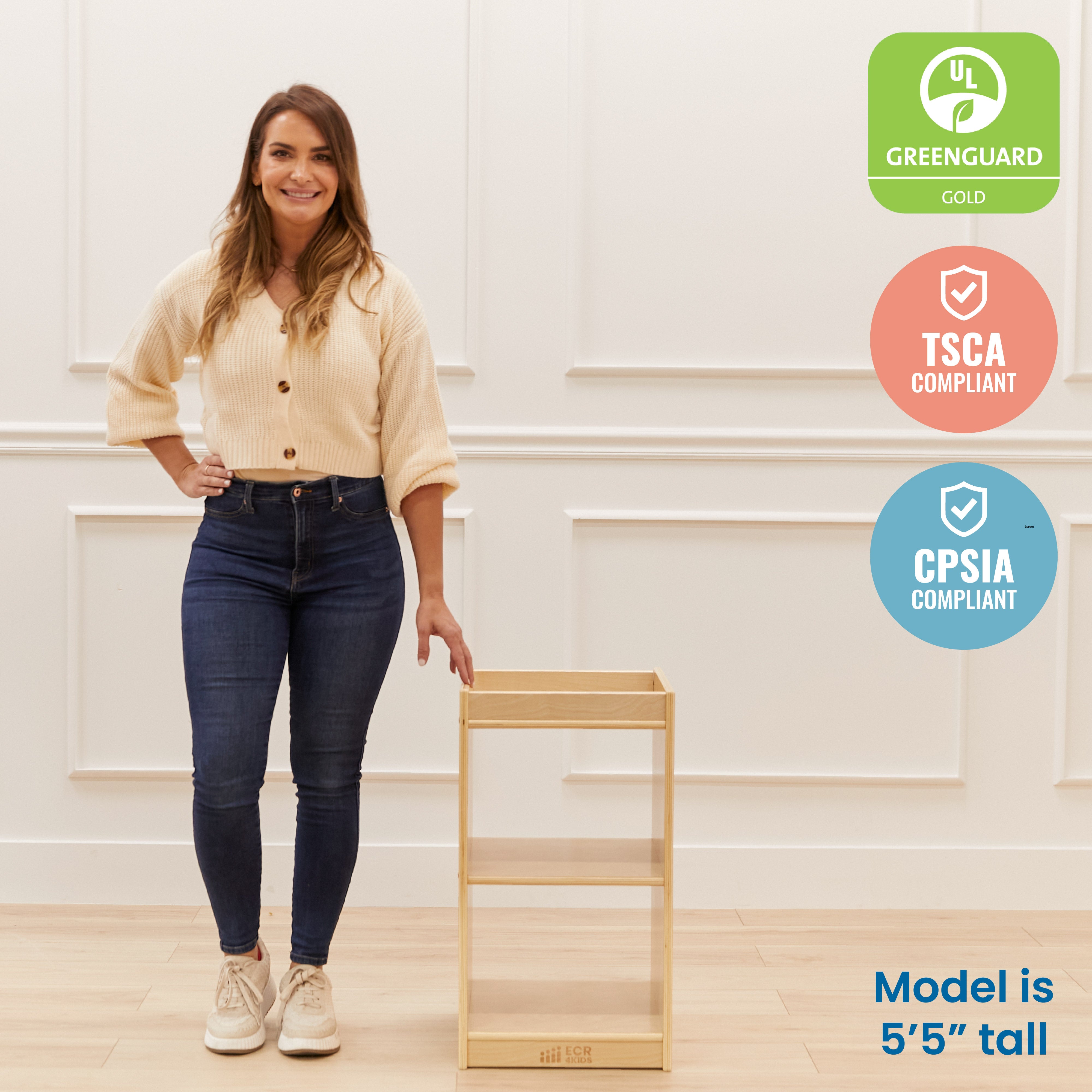 2-Cube Vertical Storage Cabinet