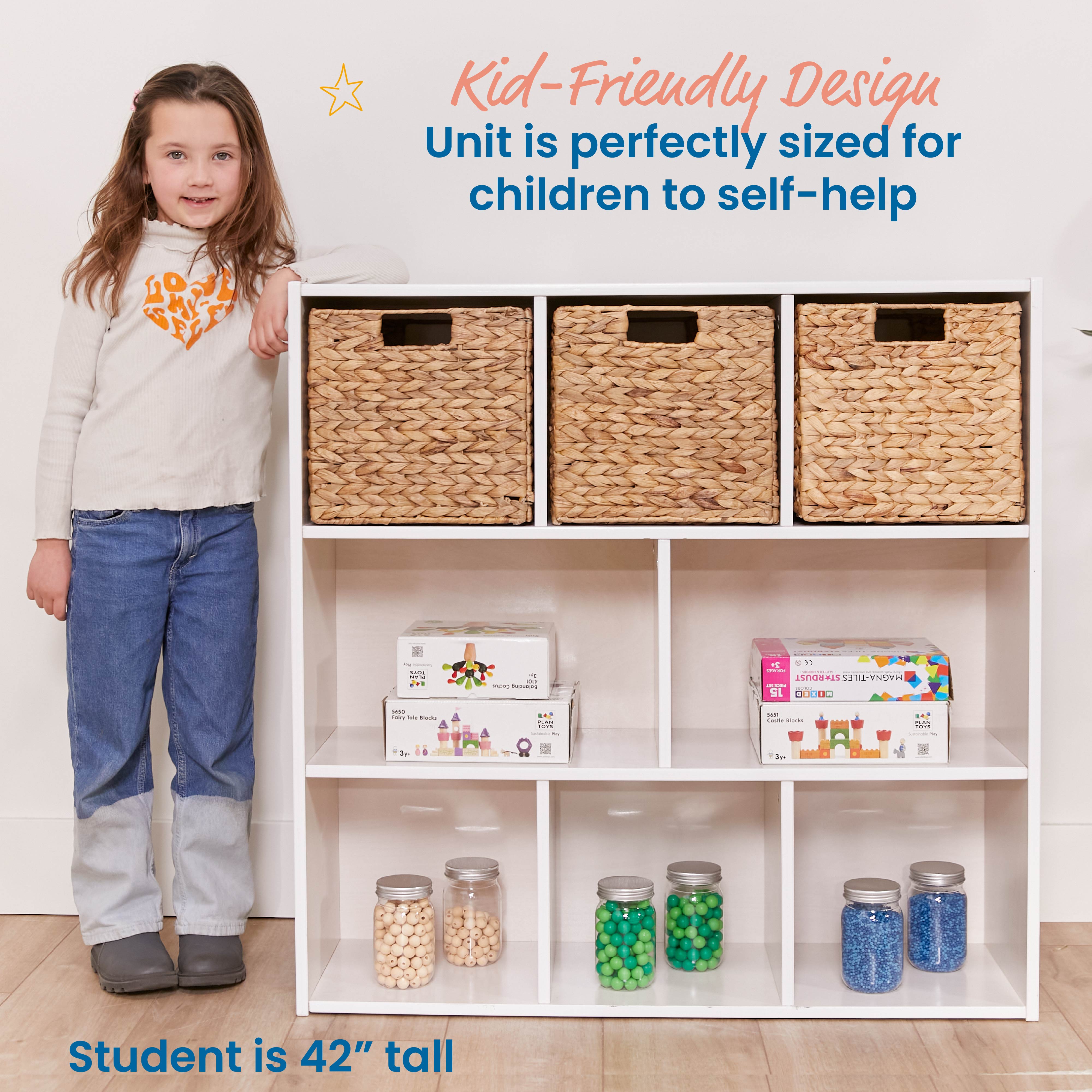 Streamline 8-Compartment Storage Cabinet, 36in