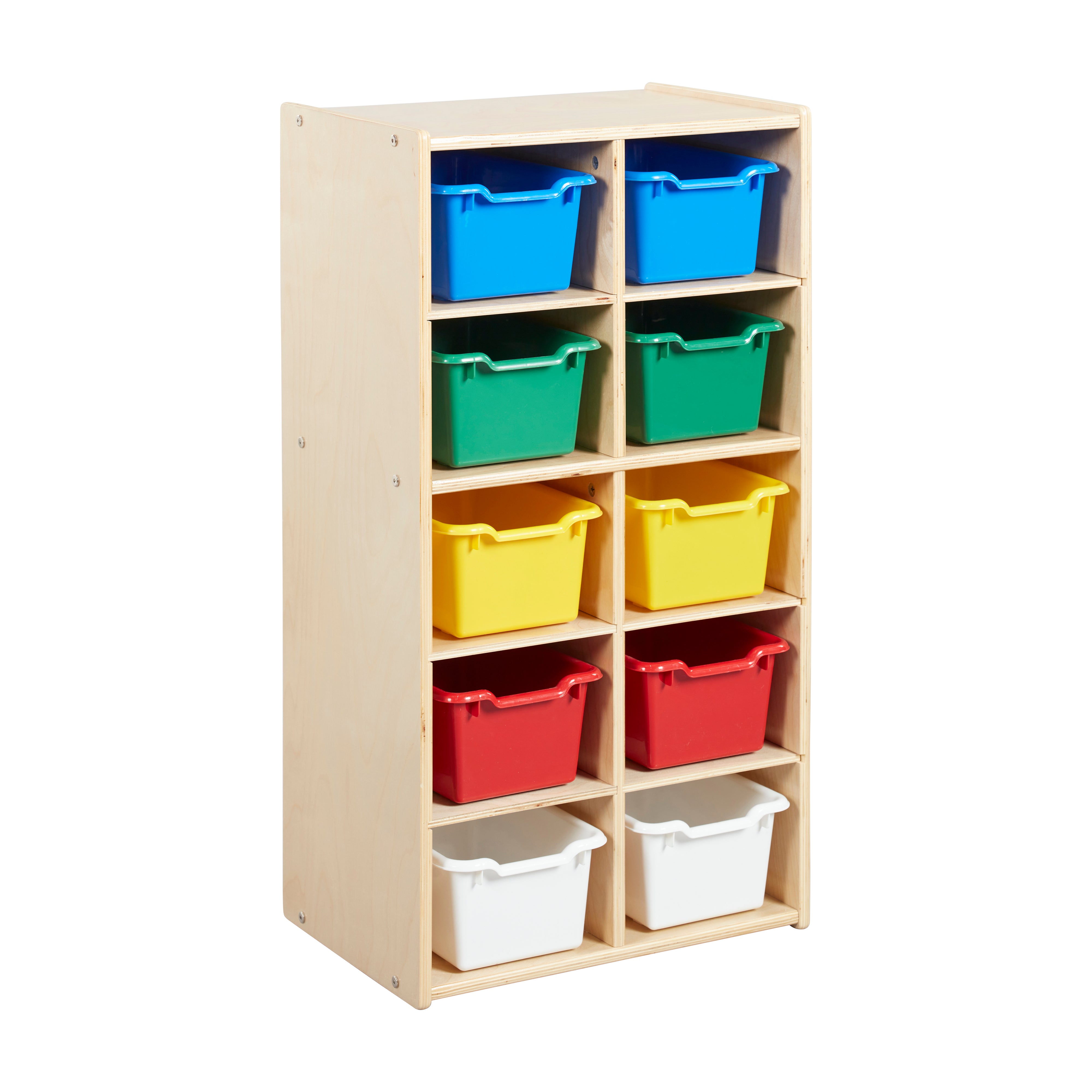 Streamline 10 Cubby Tray Cabinet and 10 Scoop Front Bins, 5x2