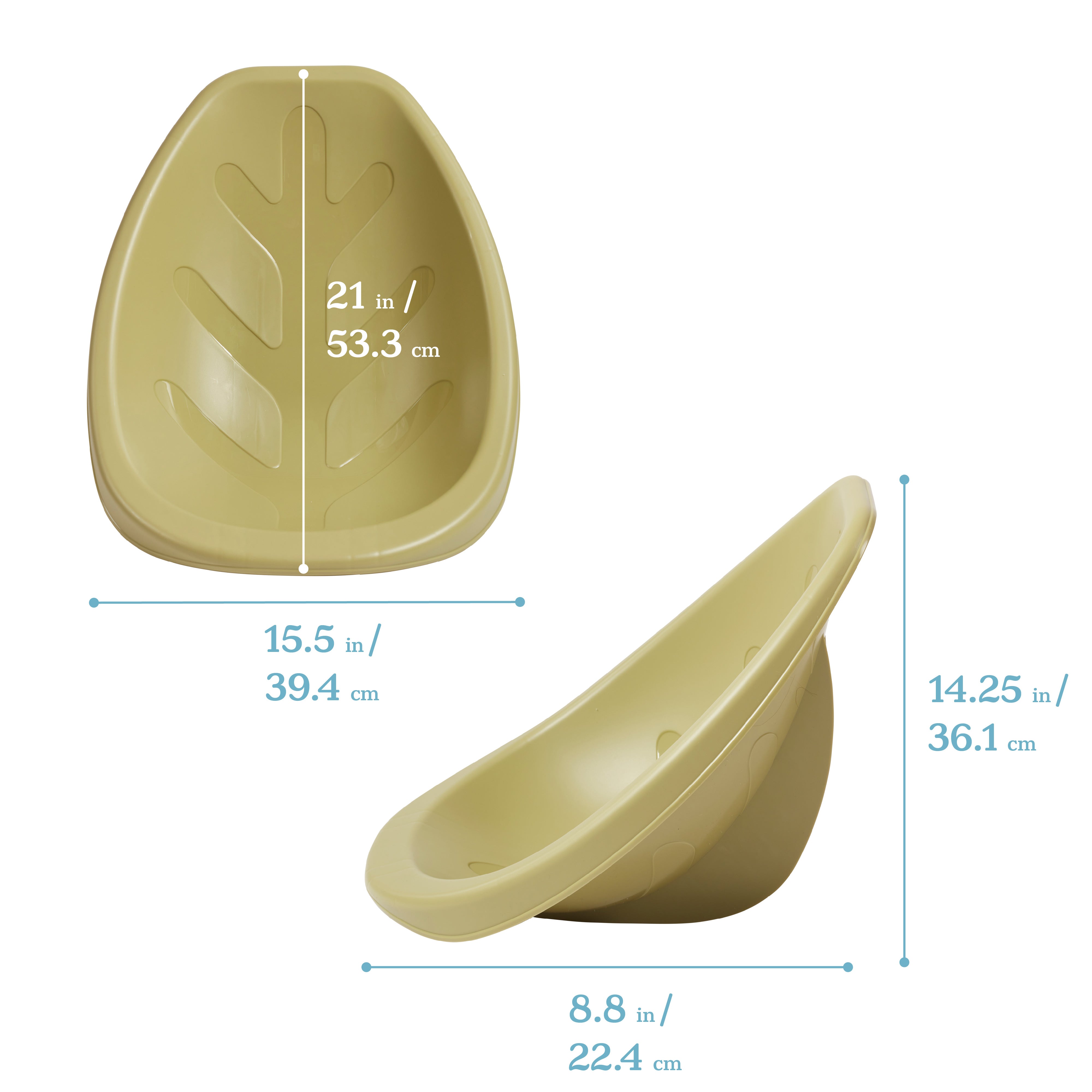 Leaf Scoop Floor Seat, 6-Piece