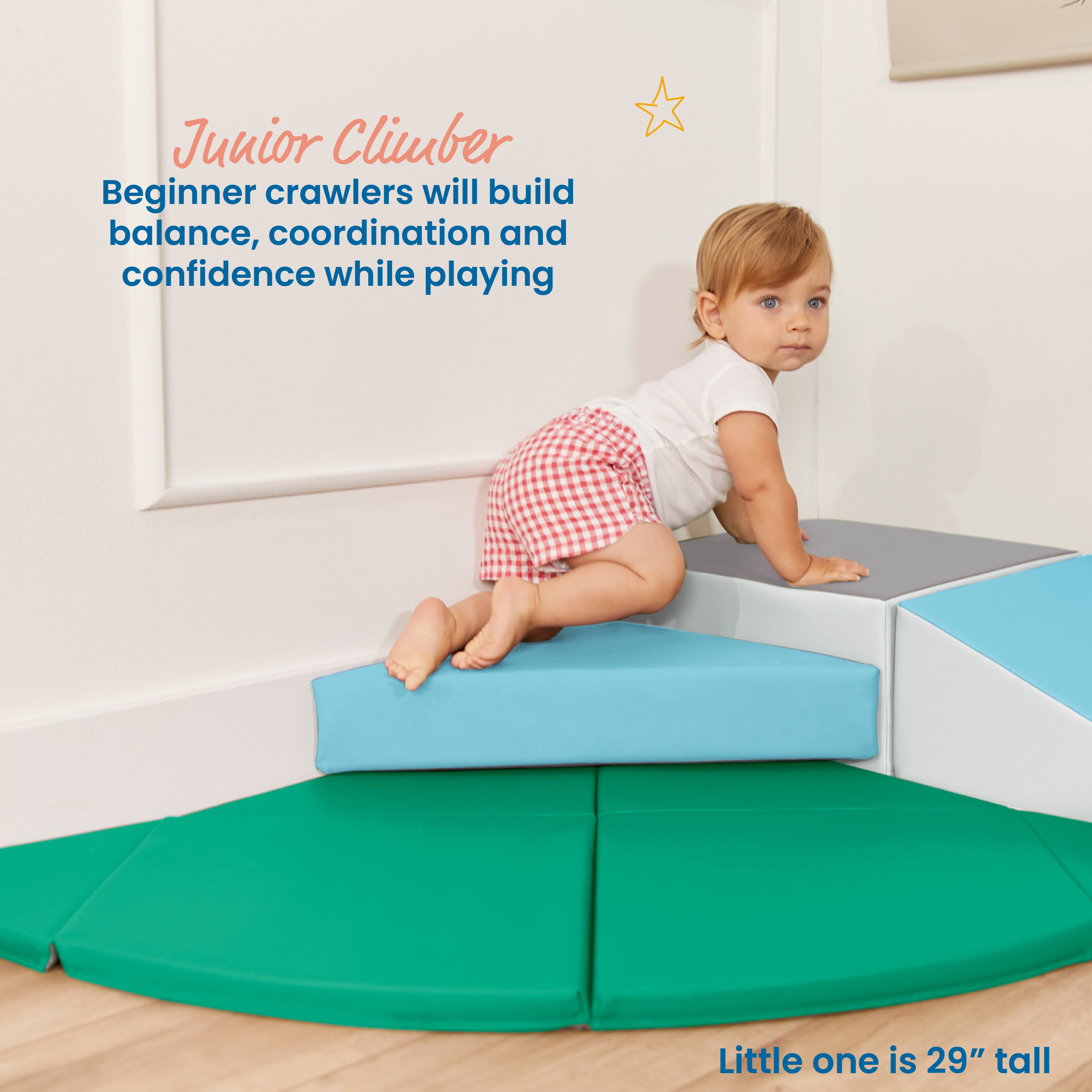 SoftZone Junior Adventurer's Summit Ramp, 4-Piece