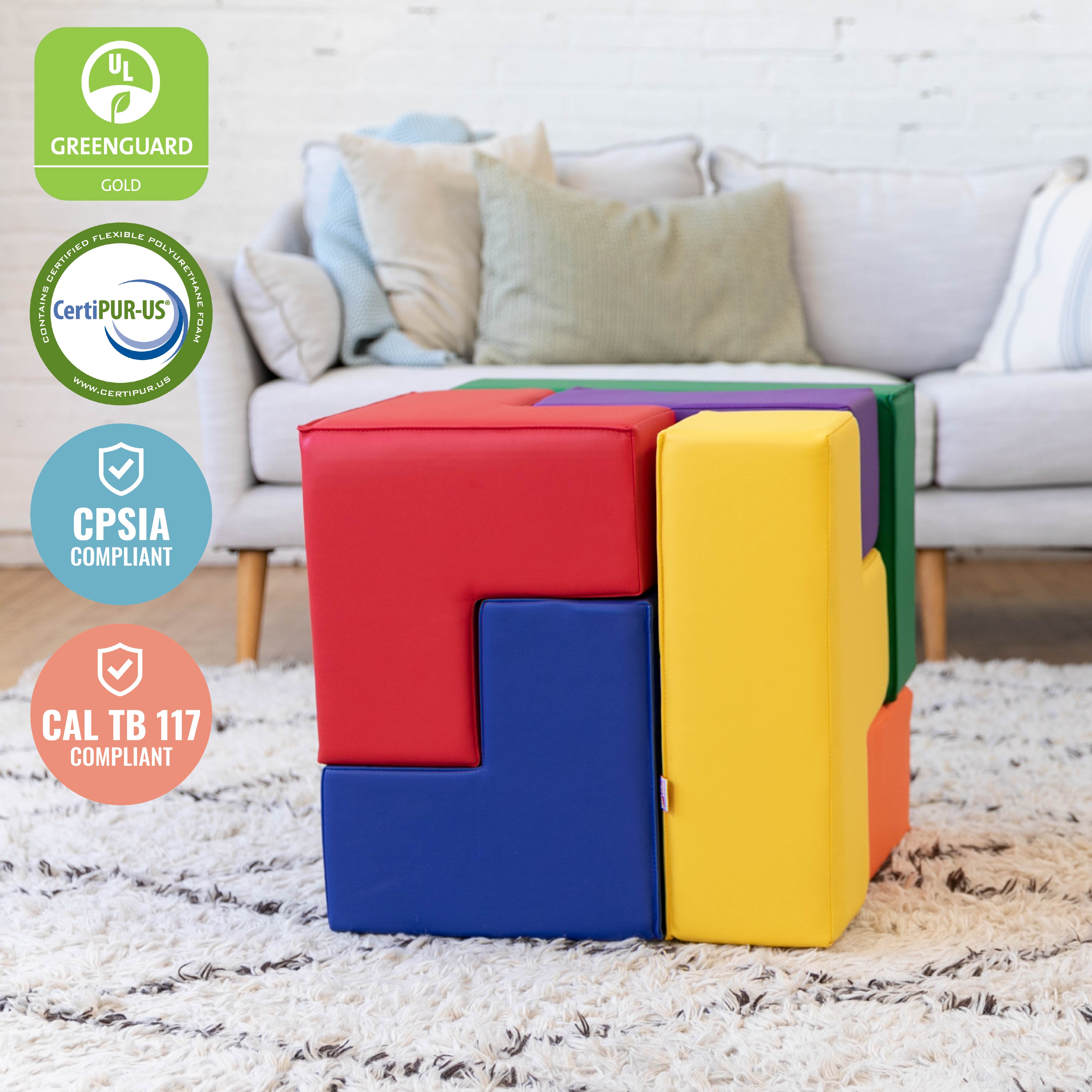 Brainy Building Blocks, 7-Piece