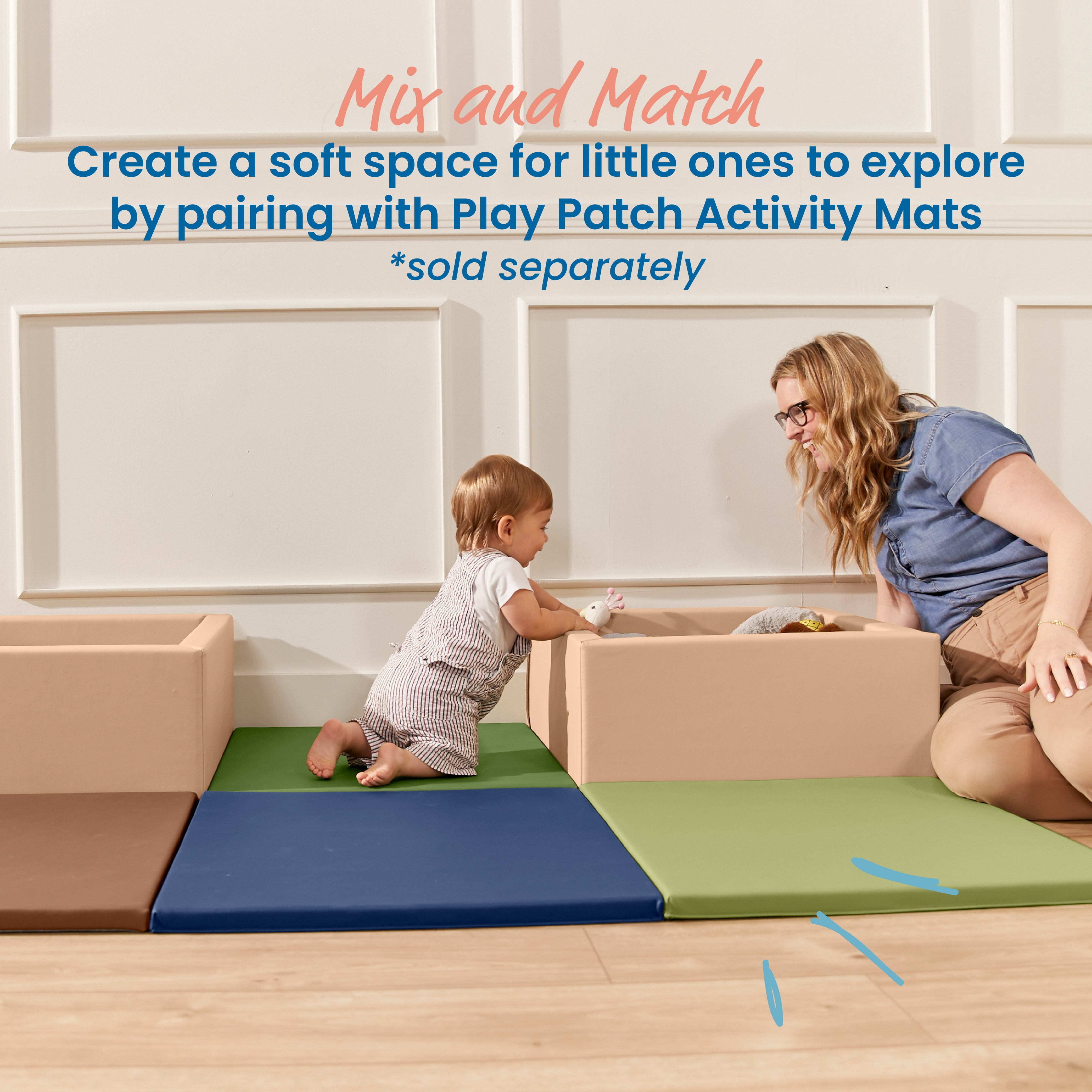 Play Patch Toy Bins, 2-Pack