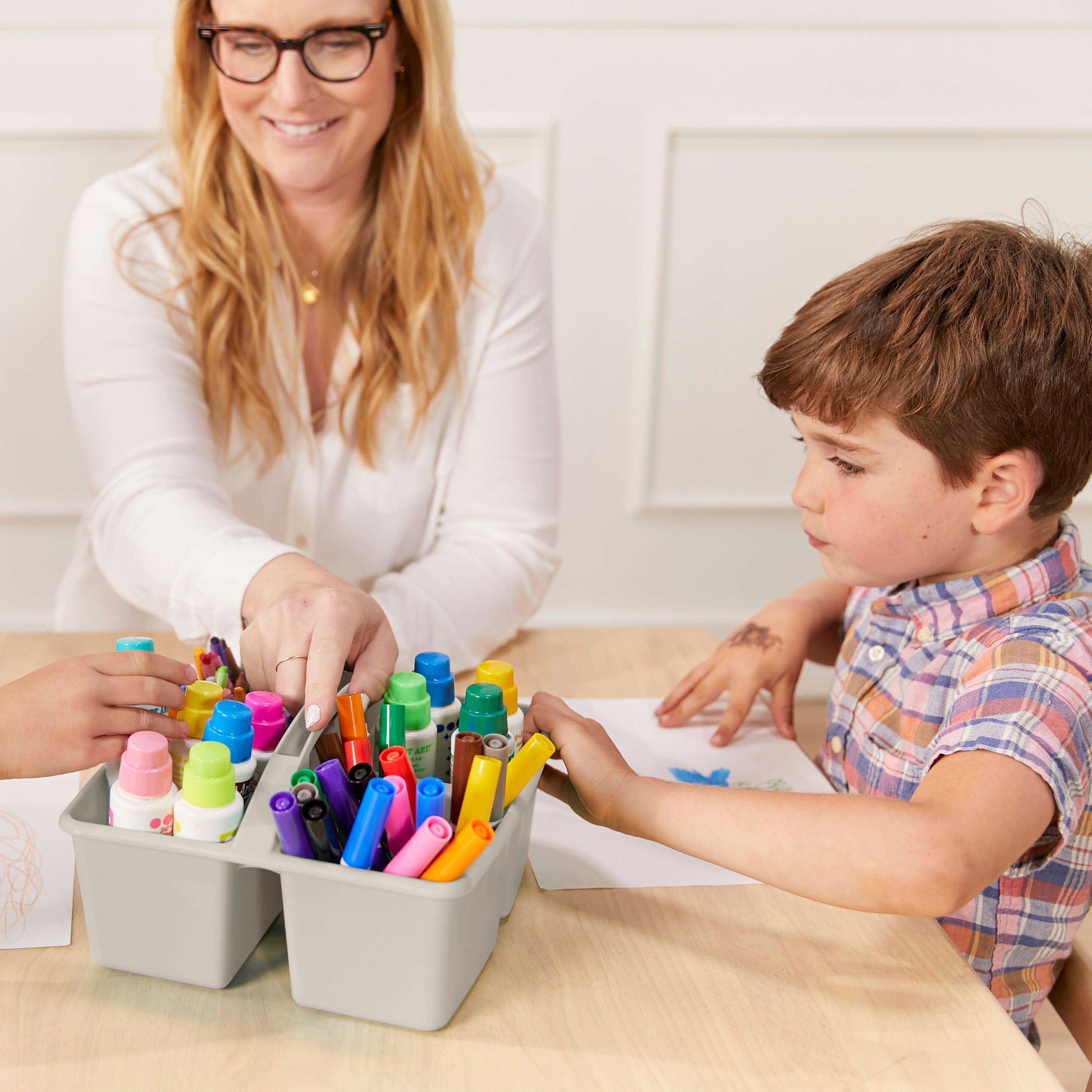 4-Compartment Medium Caddy, 6-Pack