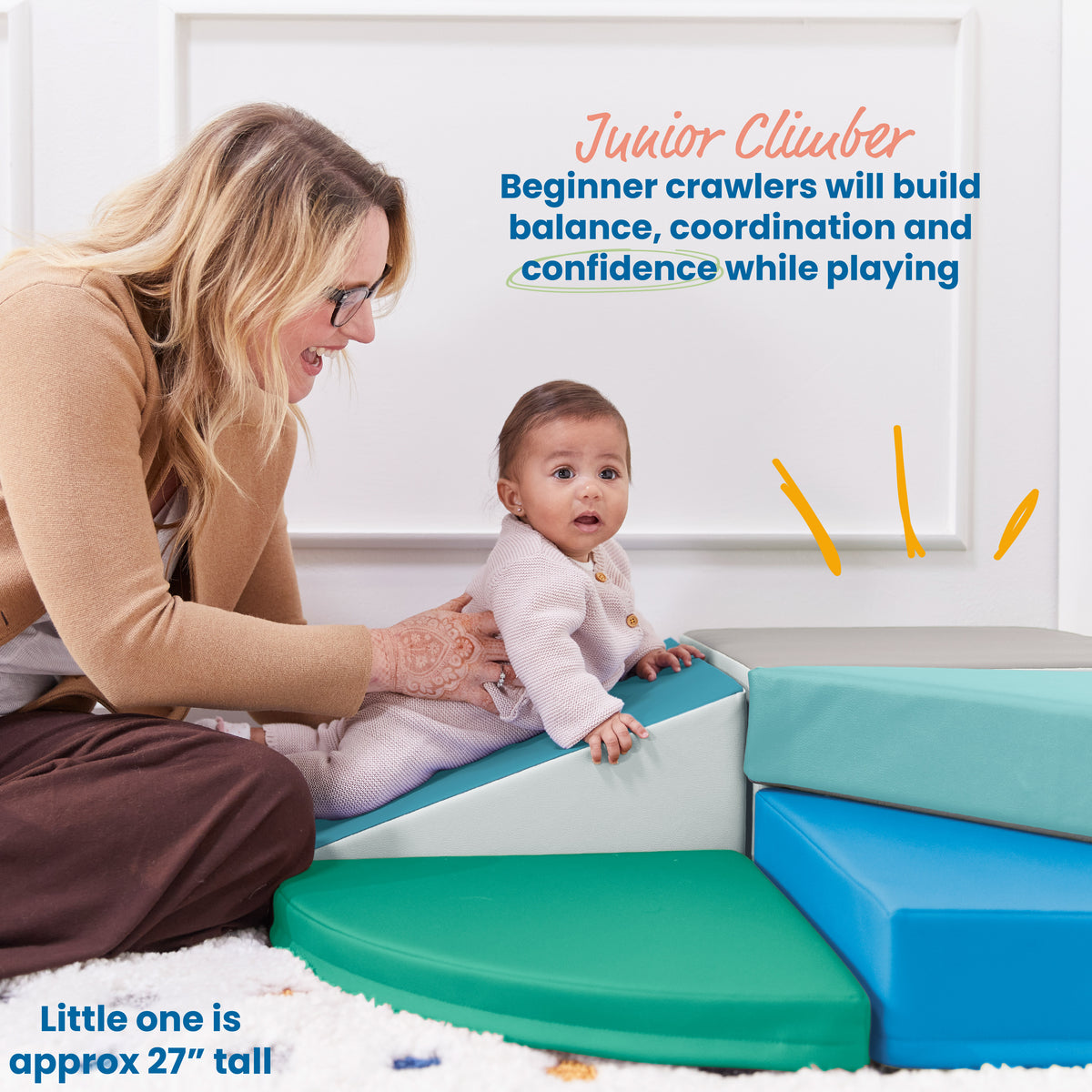 Junior Tiny Twisting Corner Climber, 5-Piece