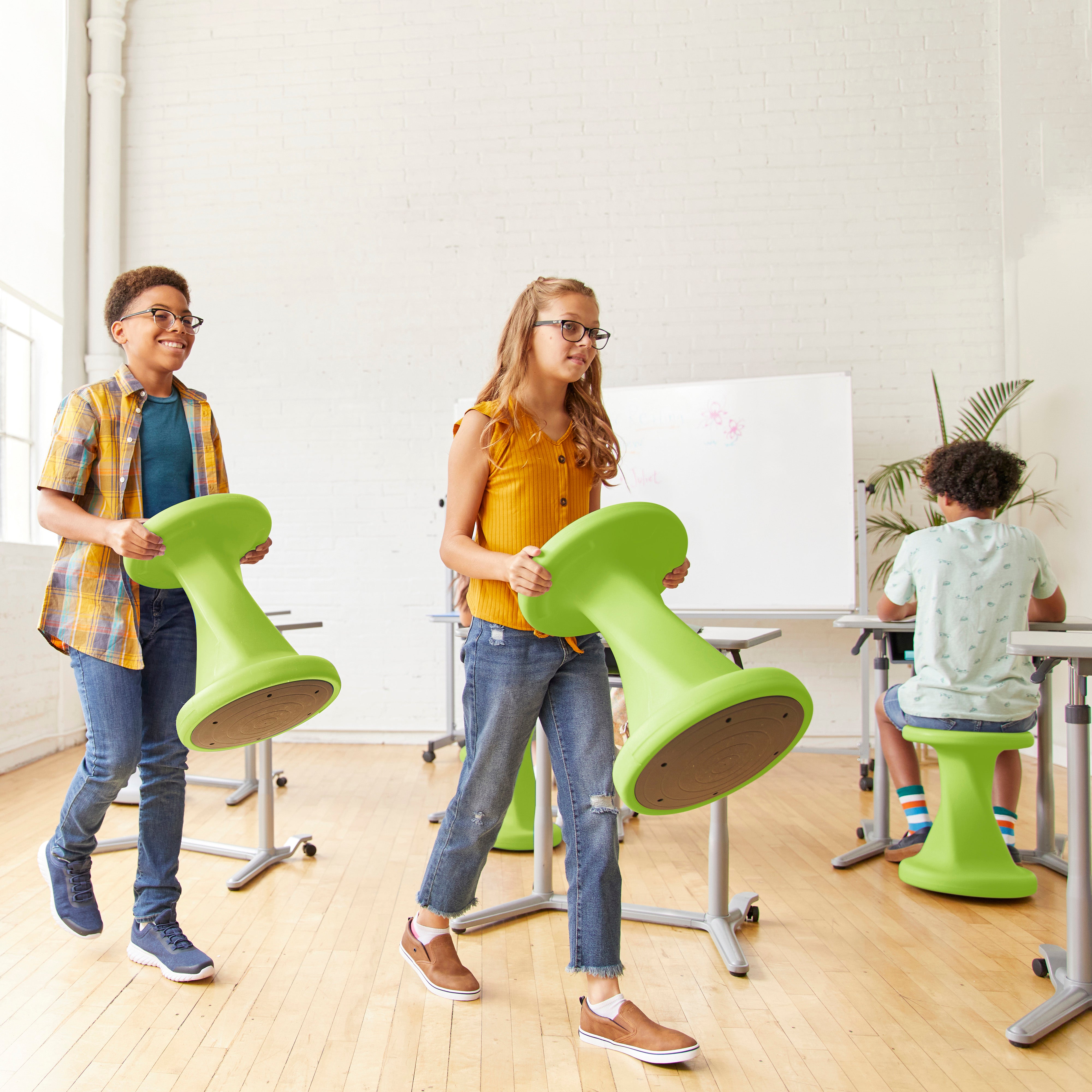 Twist Wobble Stool, 18in Seat Height