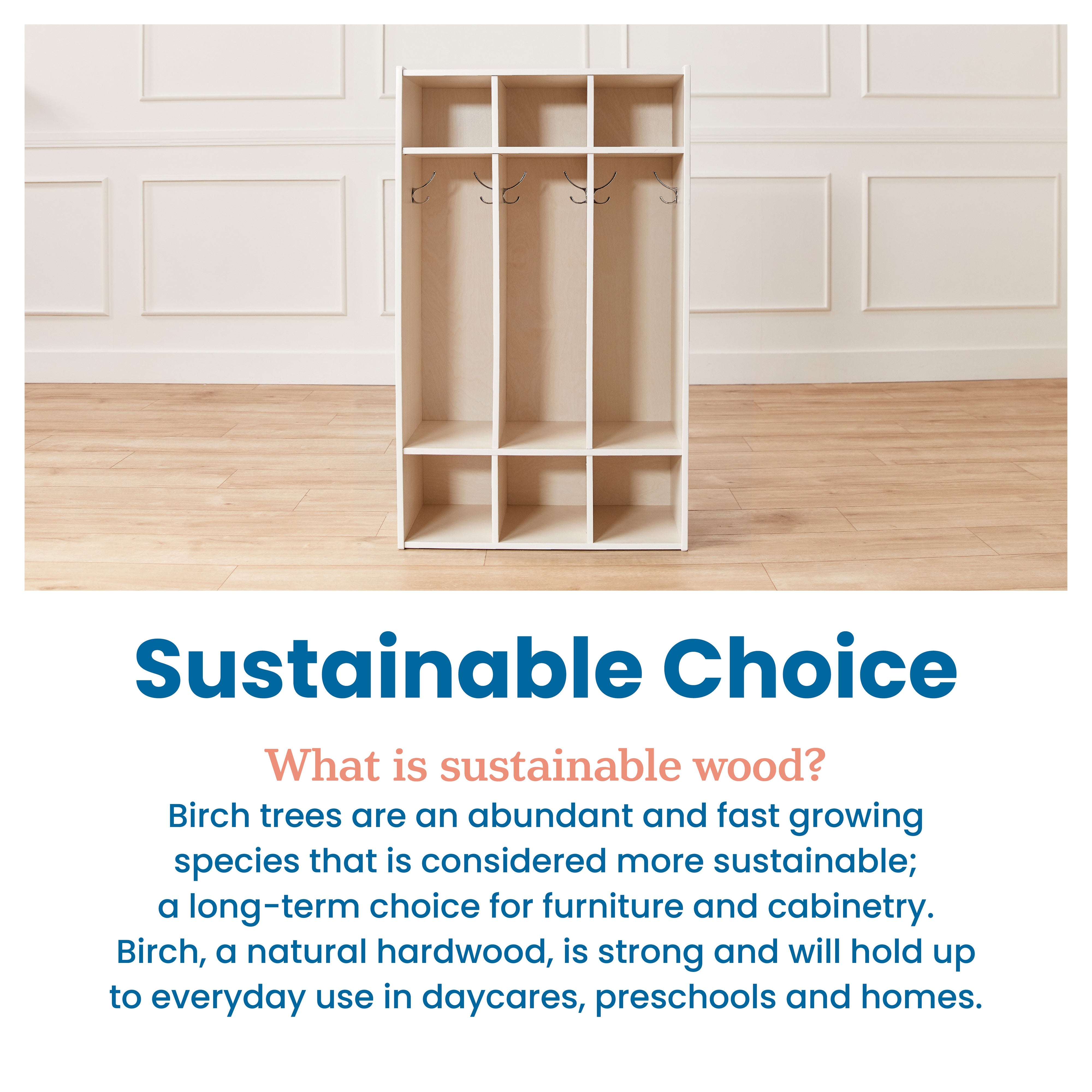 Streamline 3-Section Coat Locker