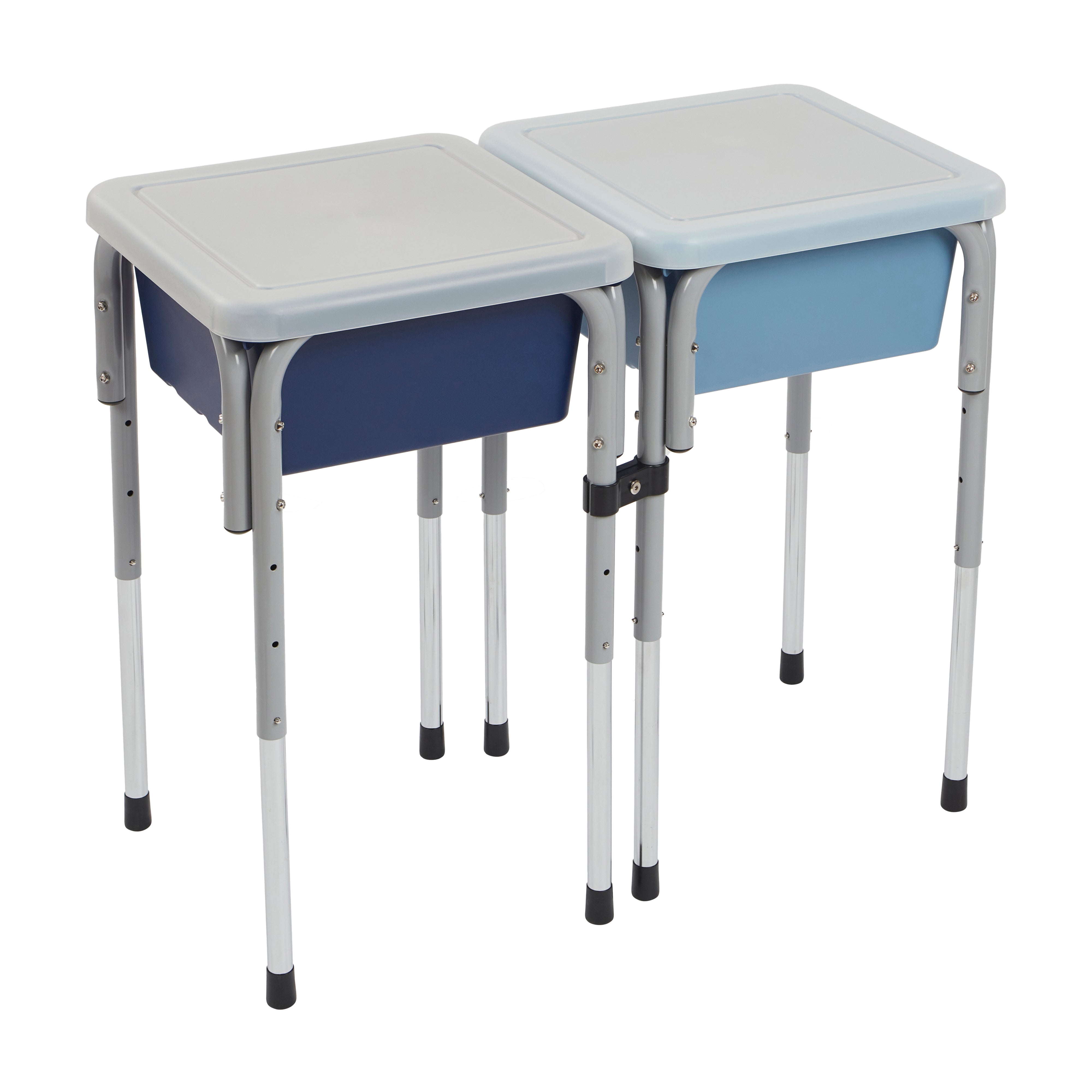 2-Station Sand and Water Adjustable Play Table, Sensory Bins