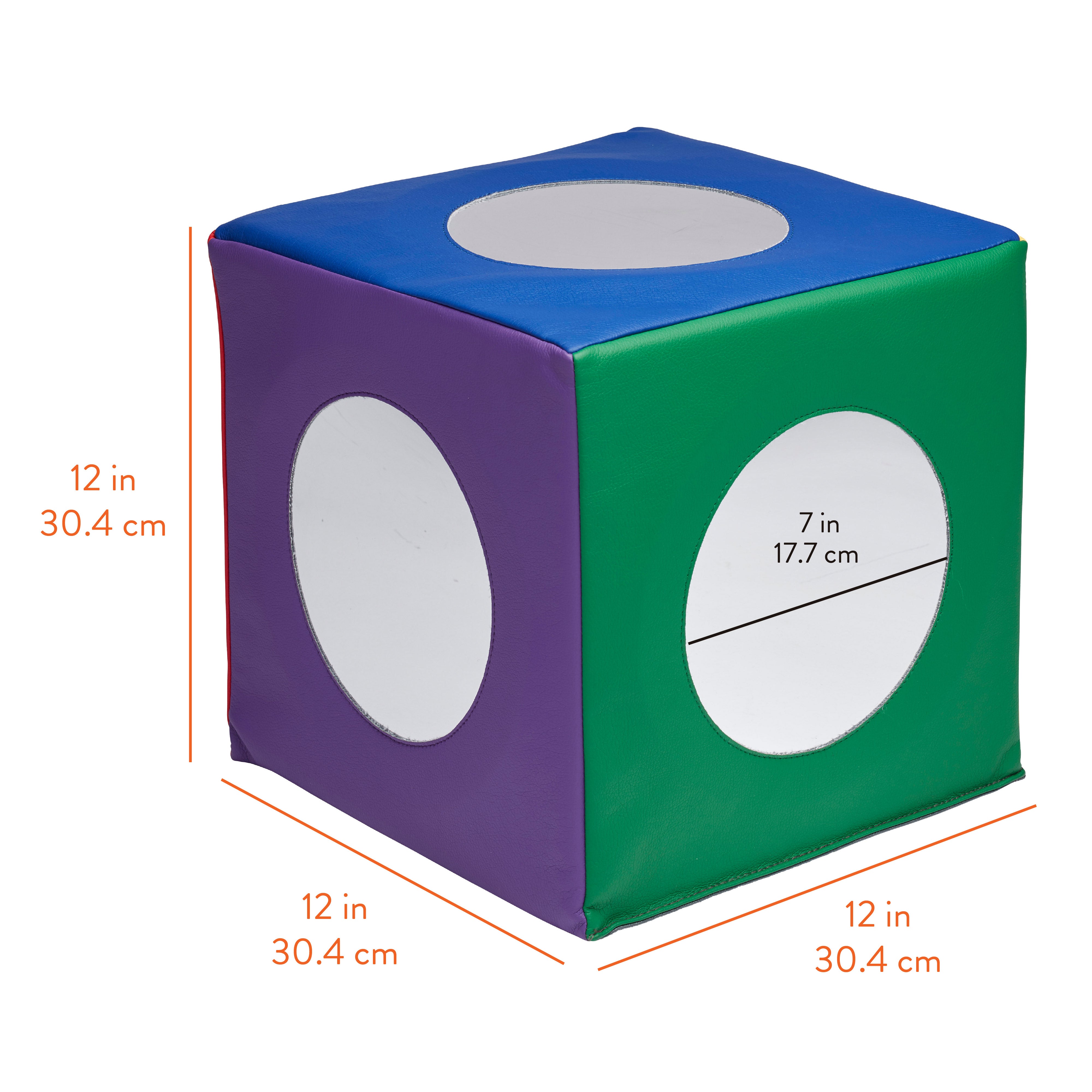 Peek 'n' See Sensory Activity Mirror Cube