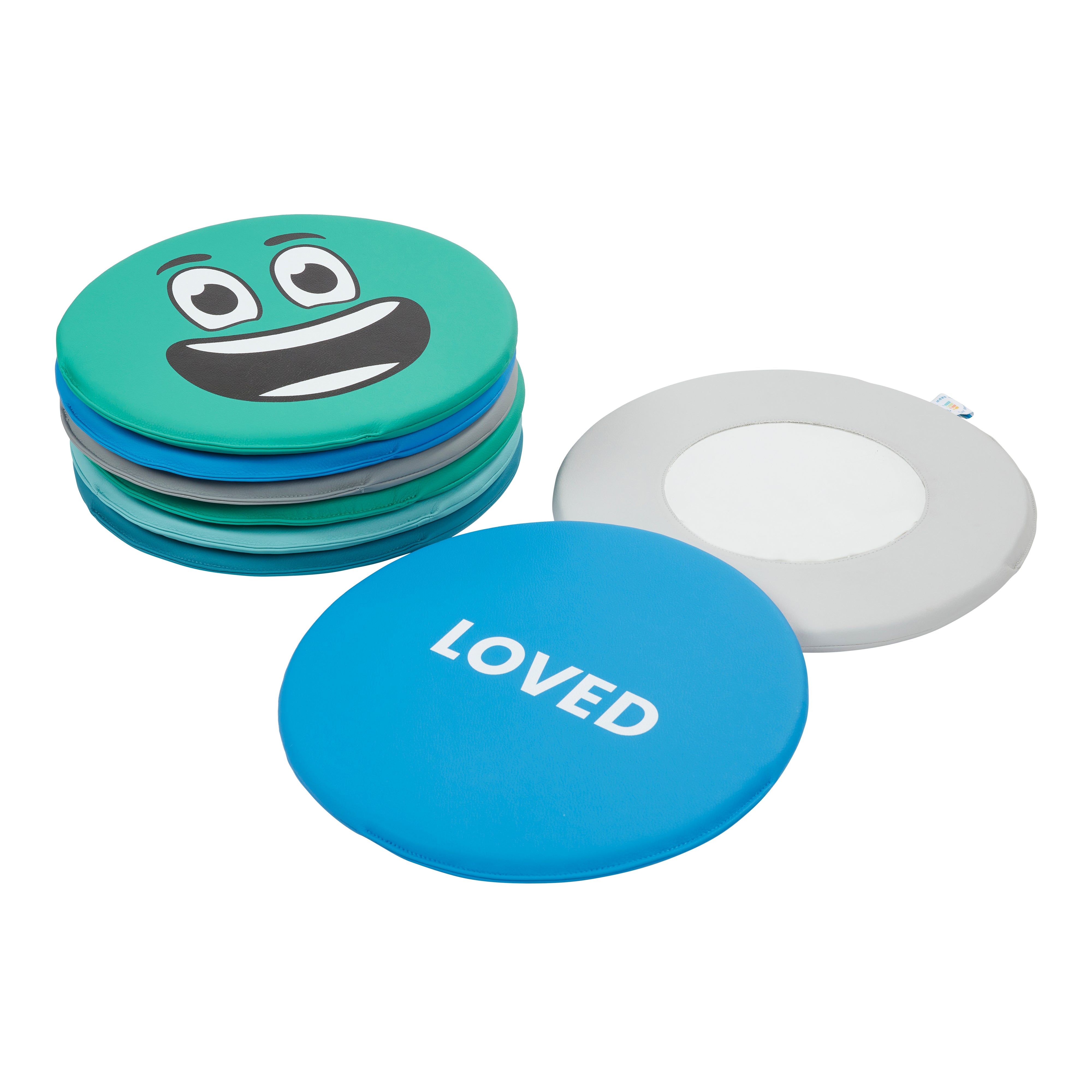 Emotion Pads with Mirror, English, 8-Piece