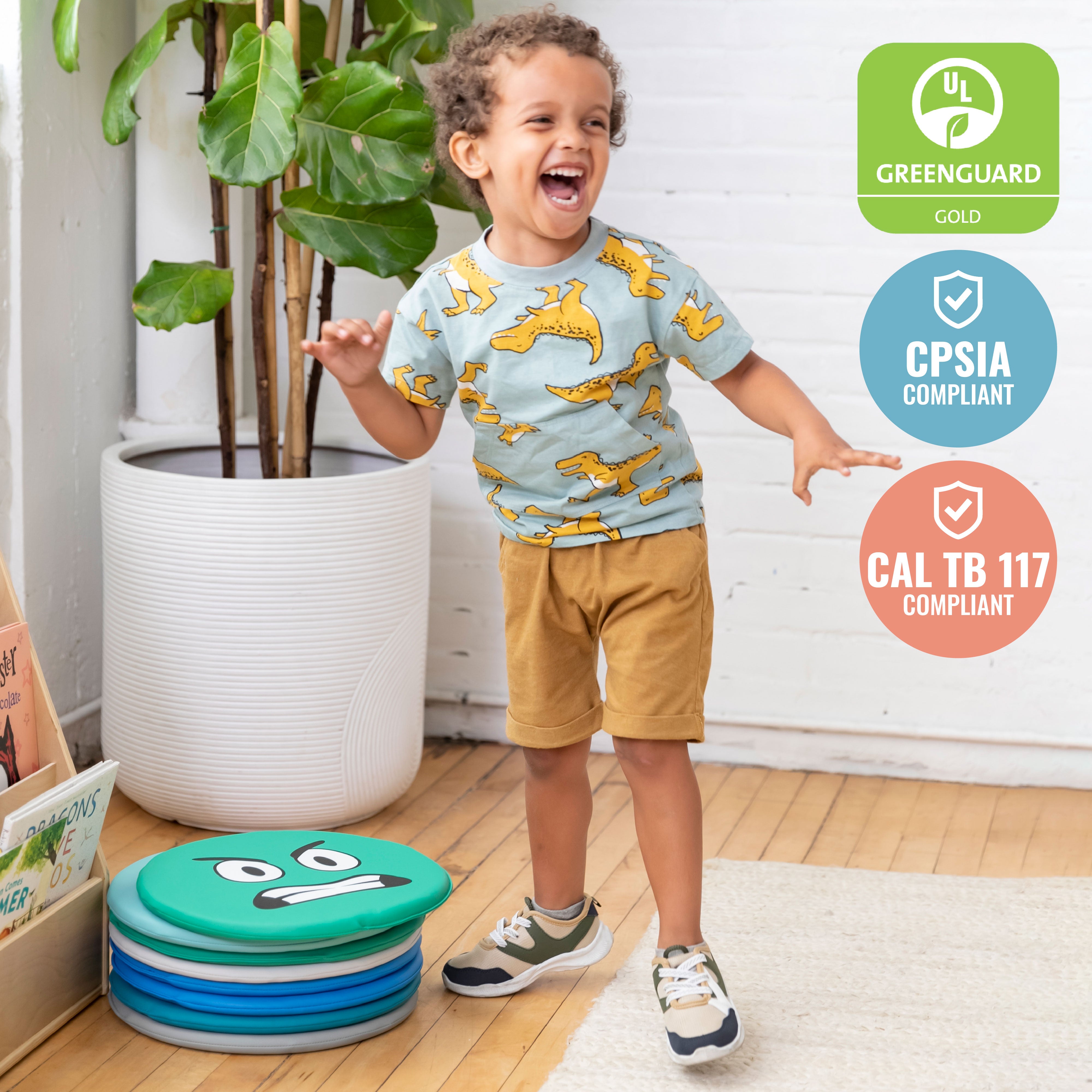 Emotion Pads with Mirror, English, 8-Piece