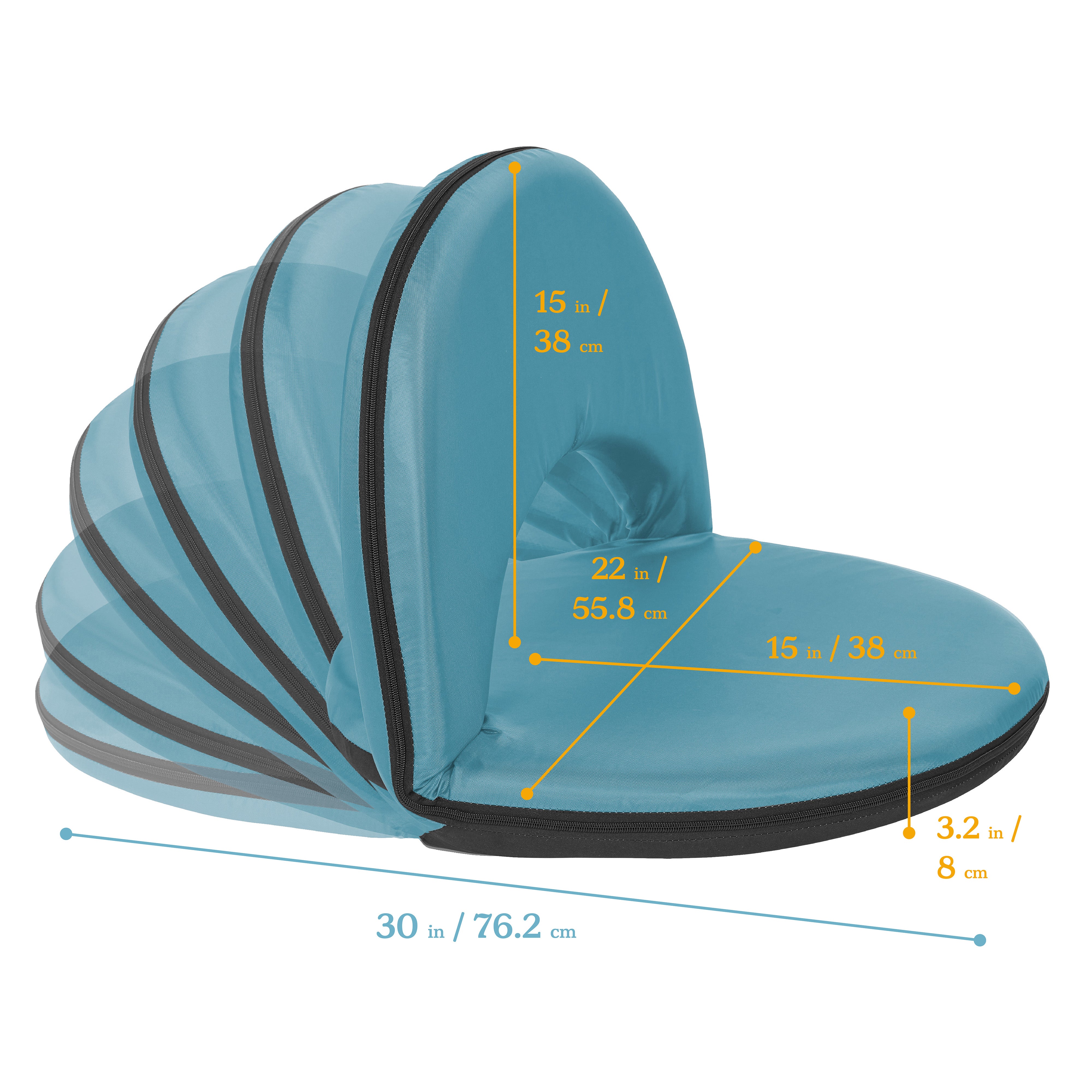 Spectator Adjustable Floor Chair