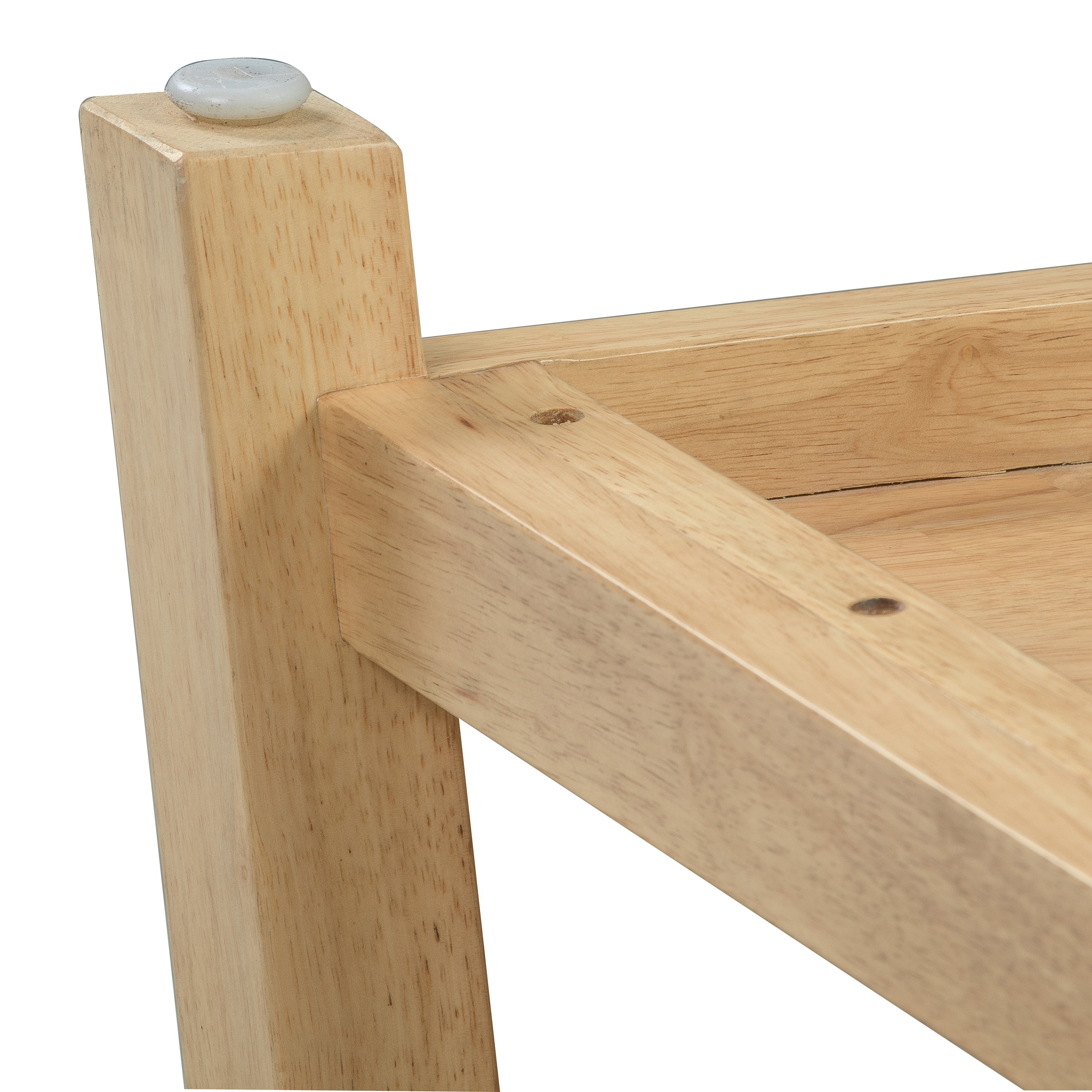 ECR4Kids Sit n' Stash Rectangular Table with Storage, Kids Furniture, Natural