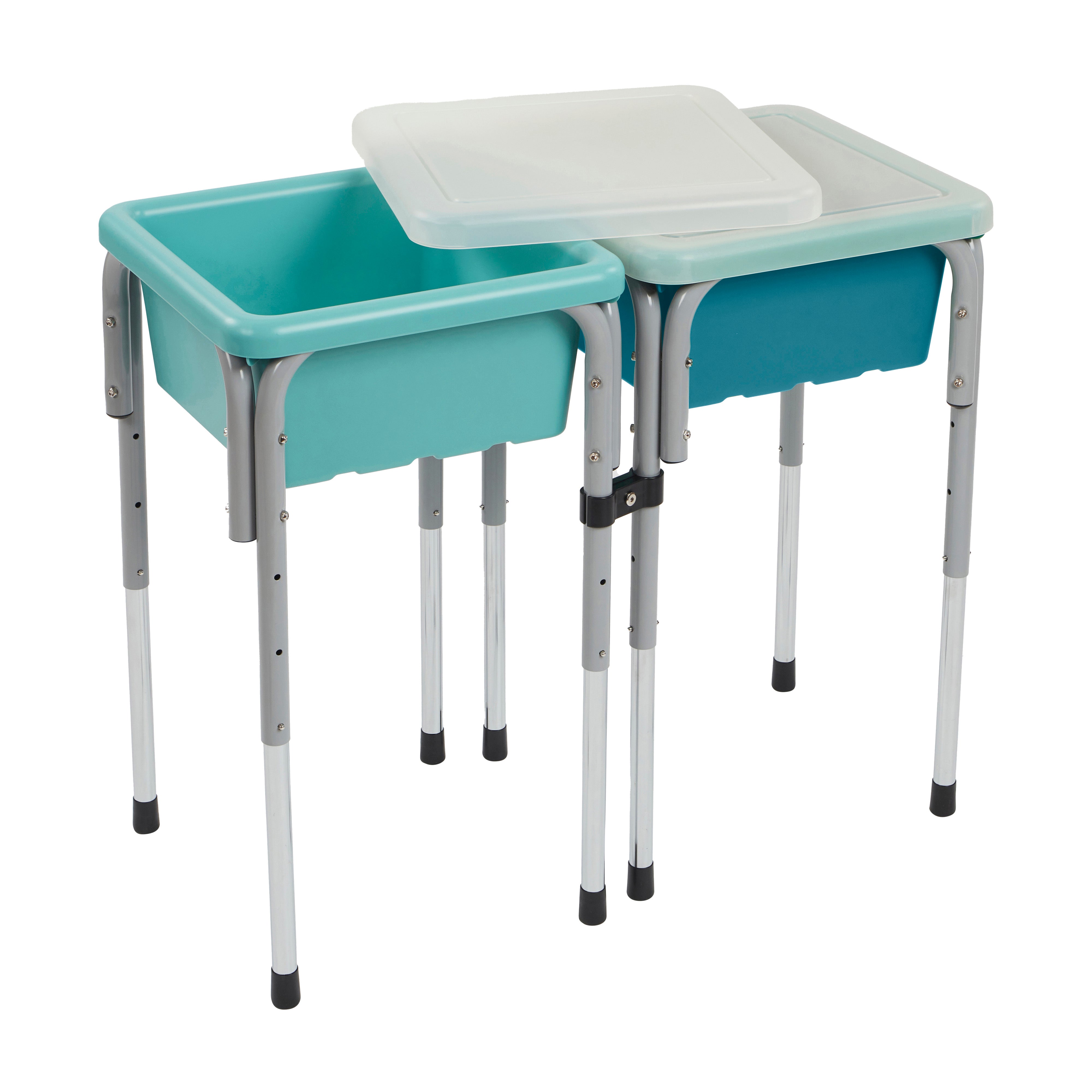 2-Station Sand and Water Adjustable Play Table