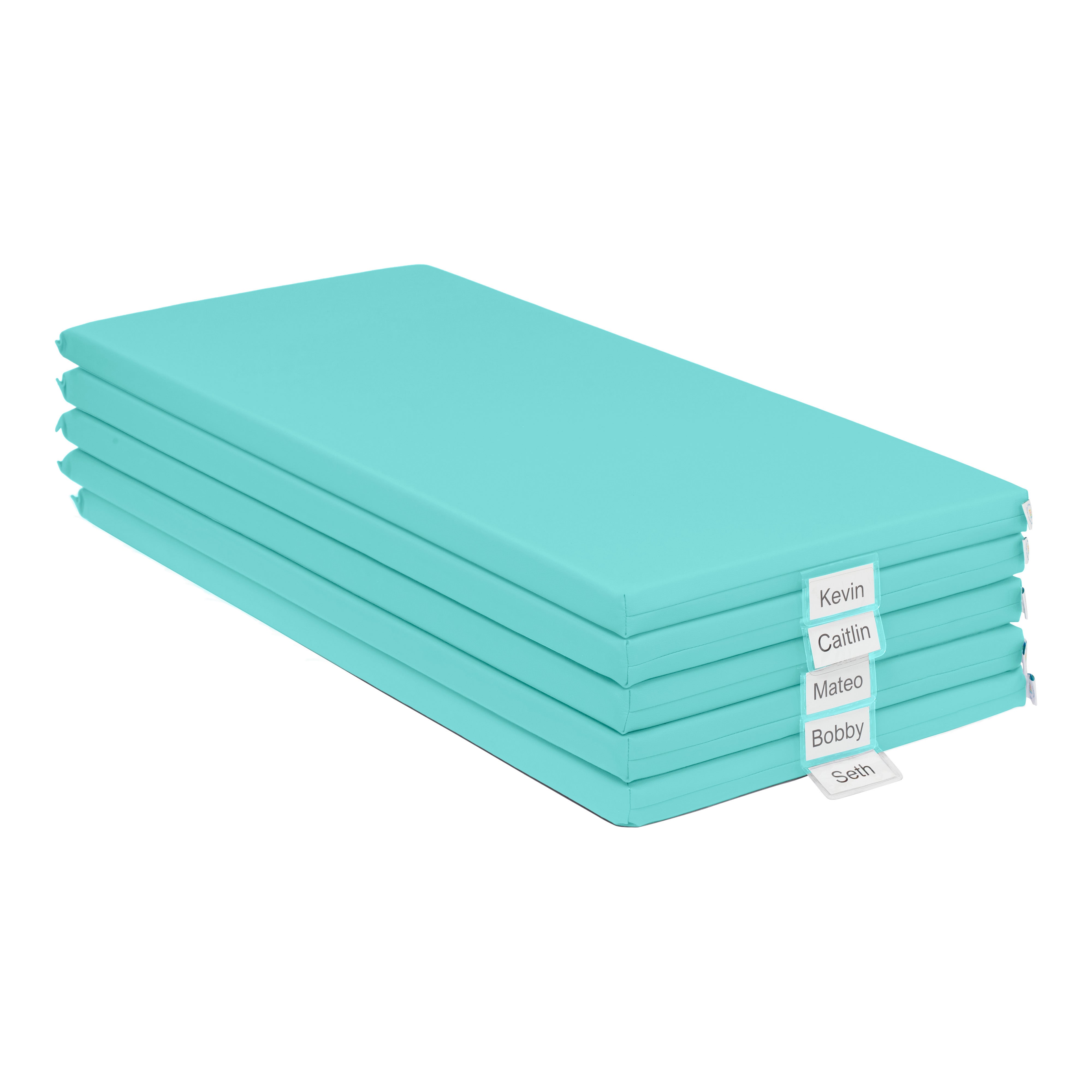 Rainbow Rest Mat with Name Tag, 5-Piece