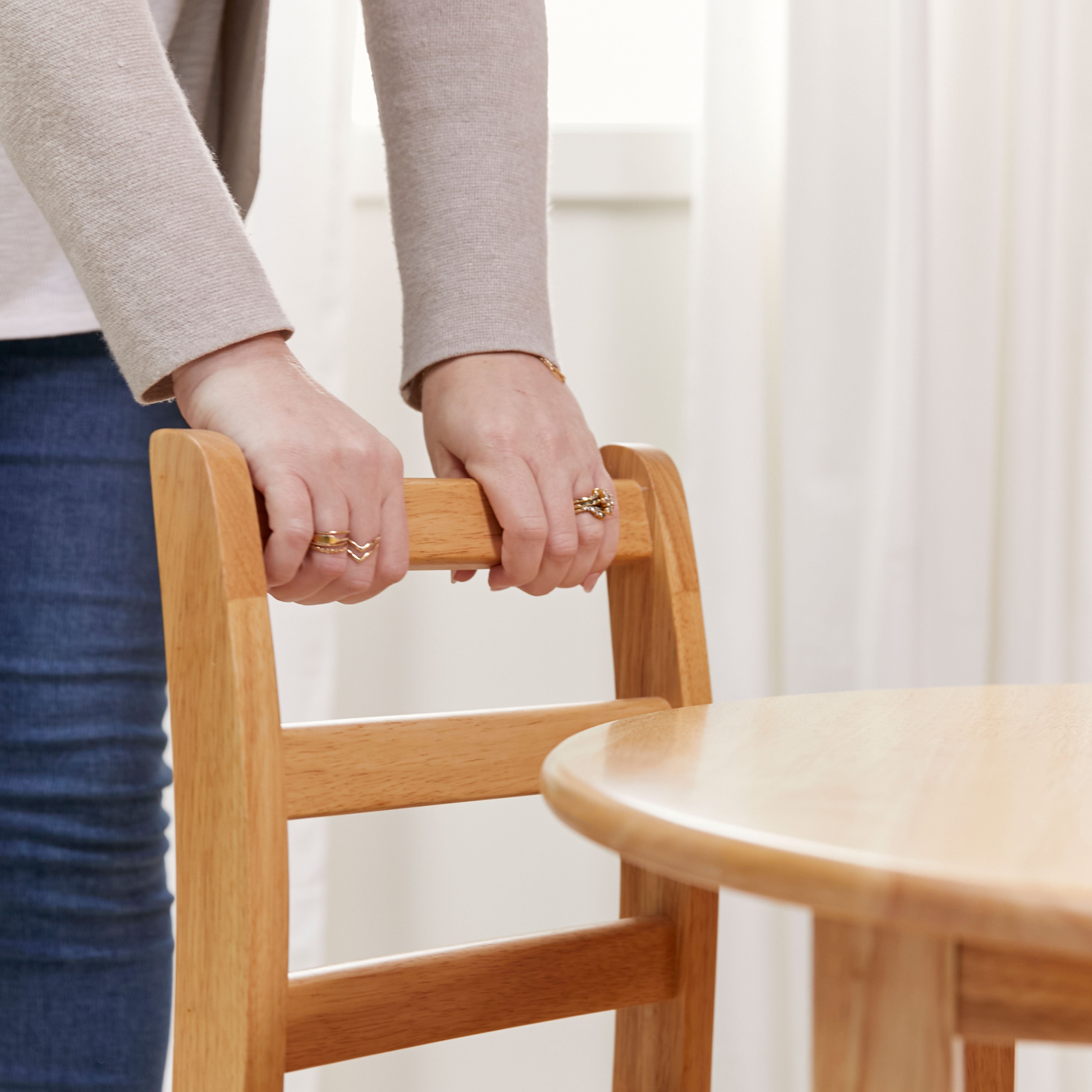 Three Rung Ladderback Chair, 2-Pack