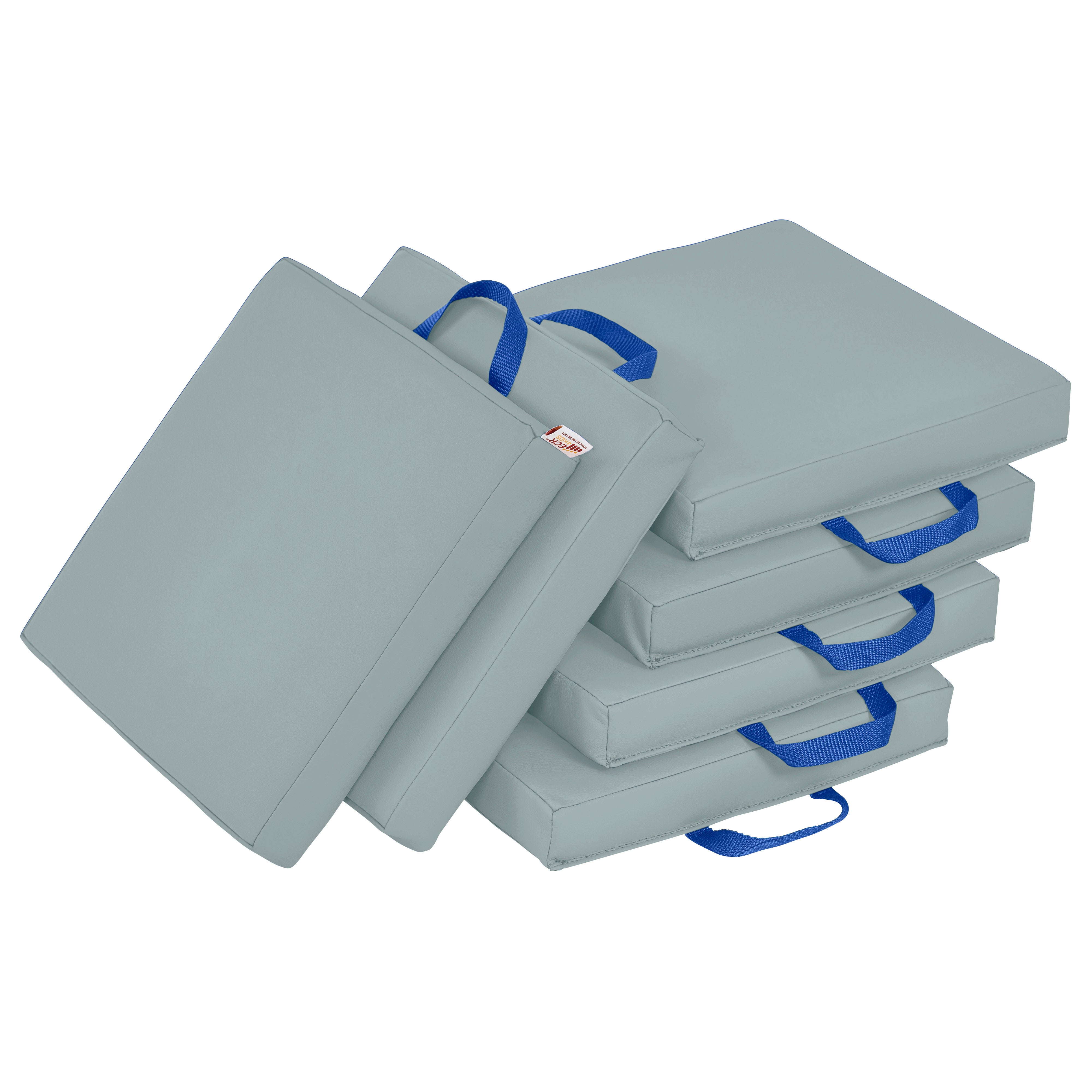 Floor Cushions, Square, 6-Piece