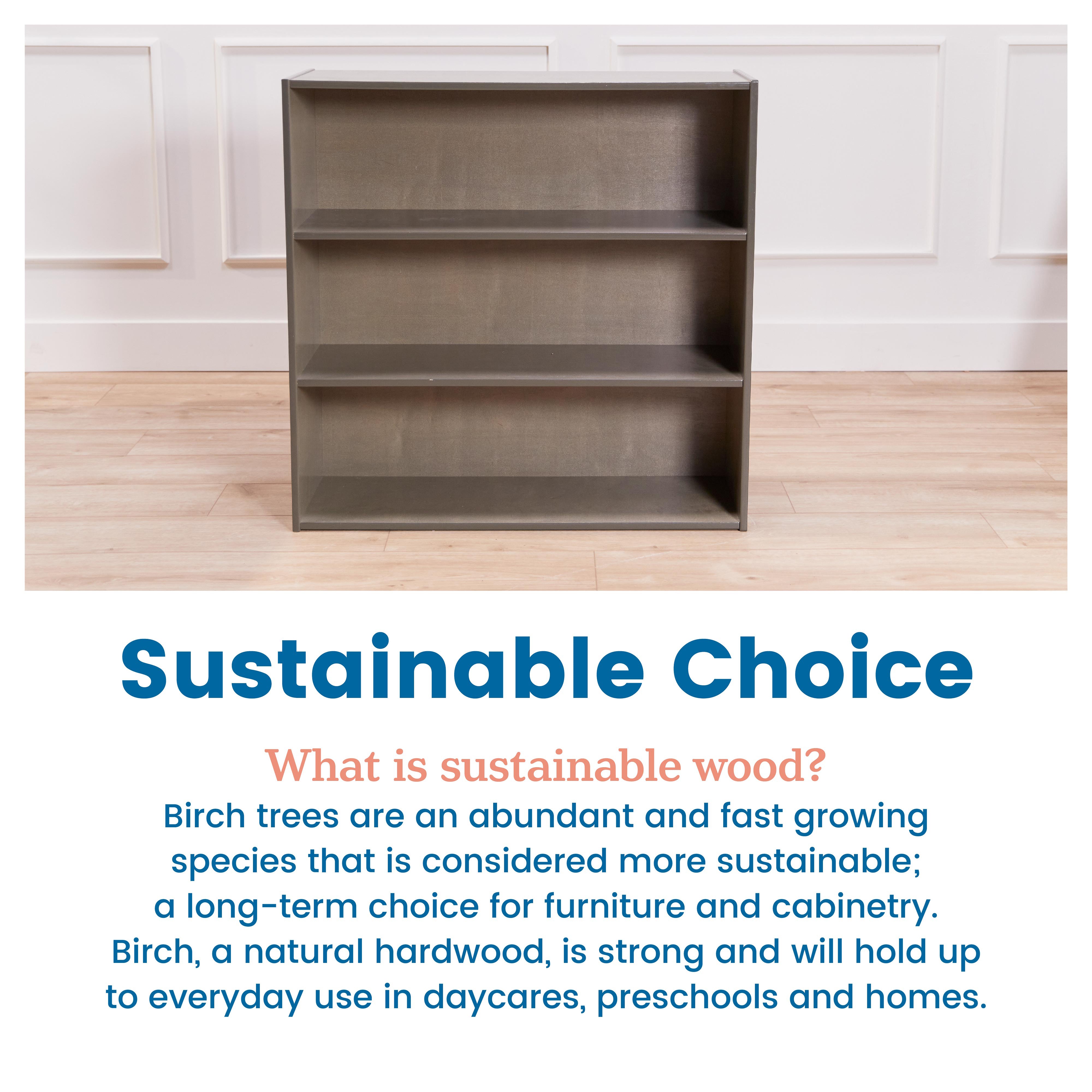 Streamline 3-Shelf Storage Cabinet, 36in