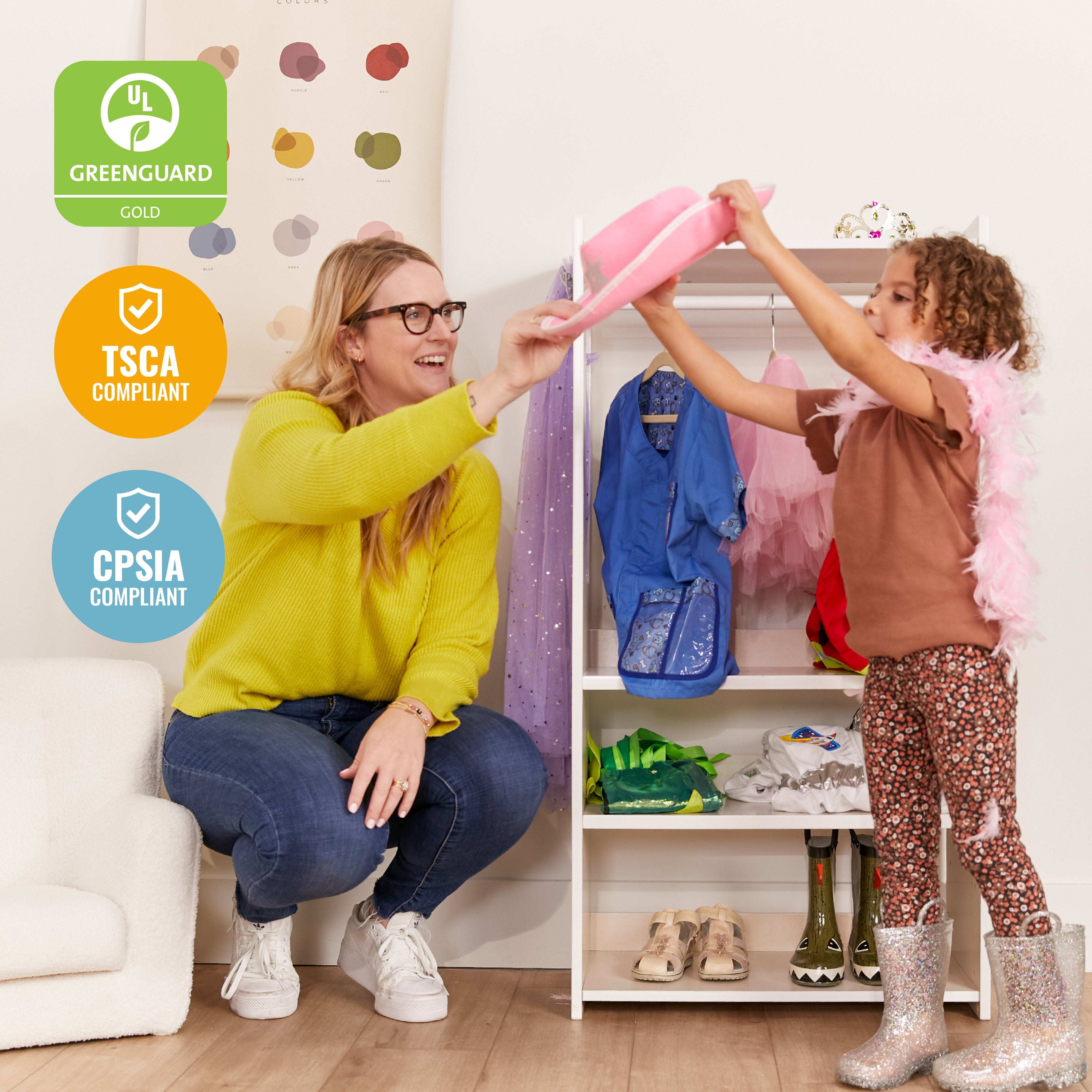 TrendiTot Clothing Rack