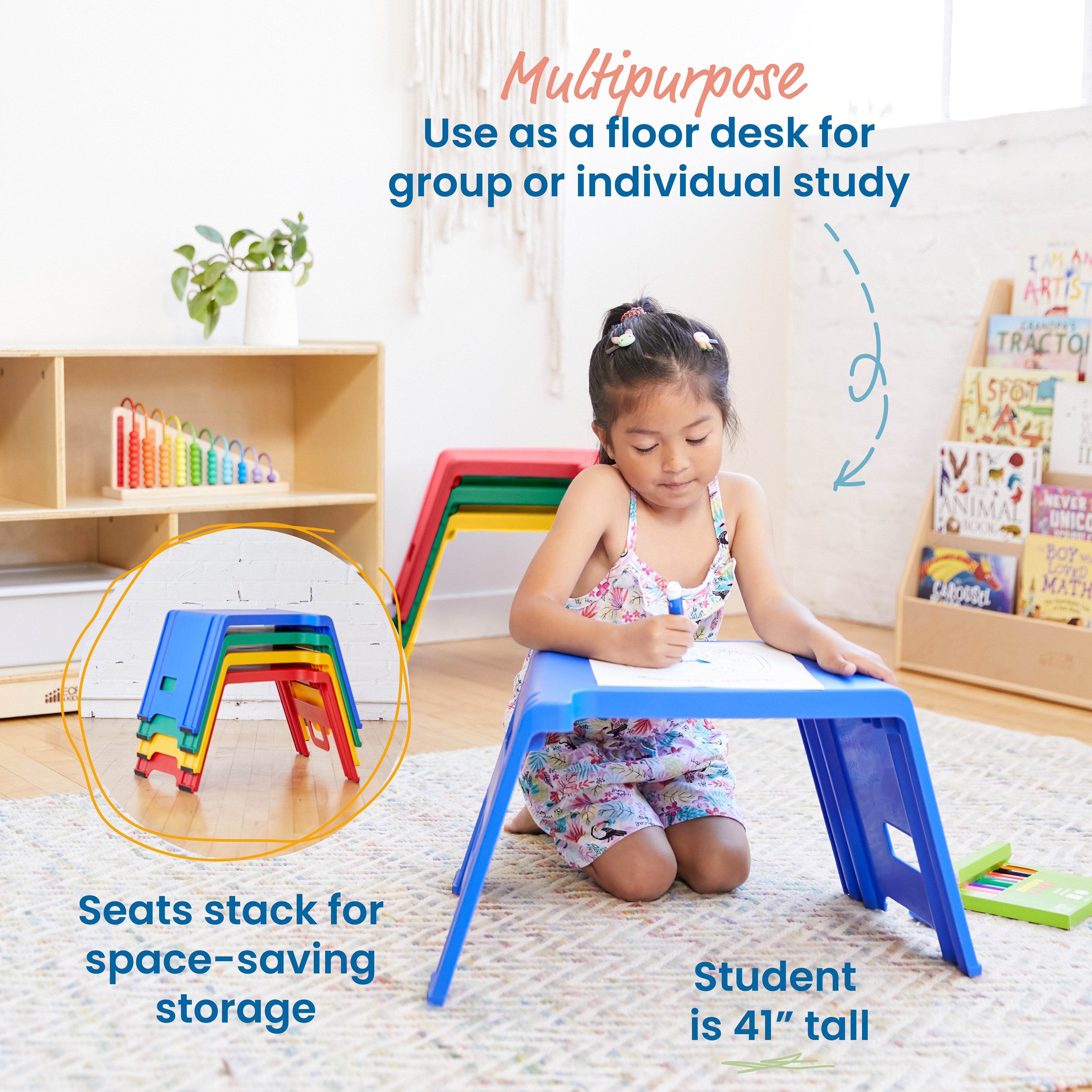 Linking Stool Set, 4-Piece