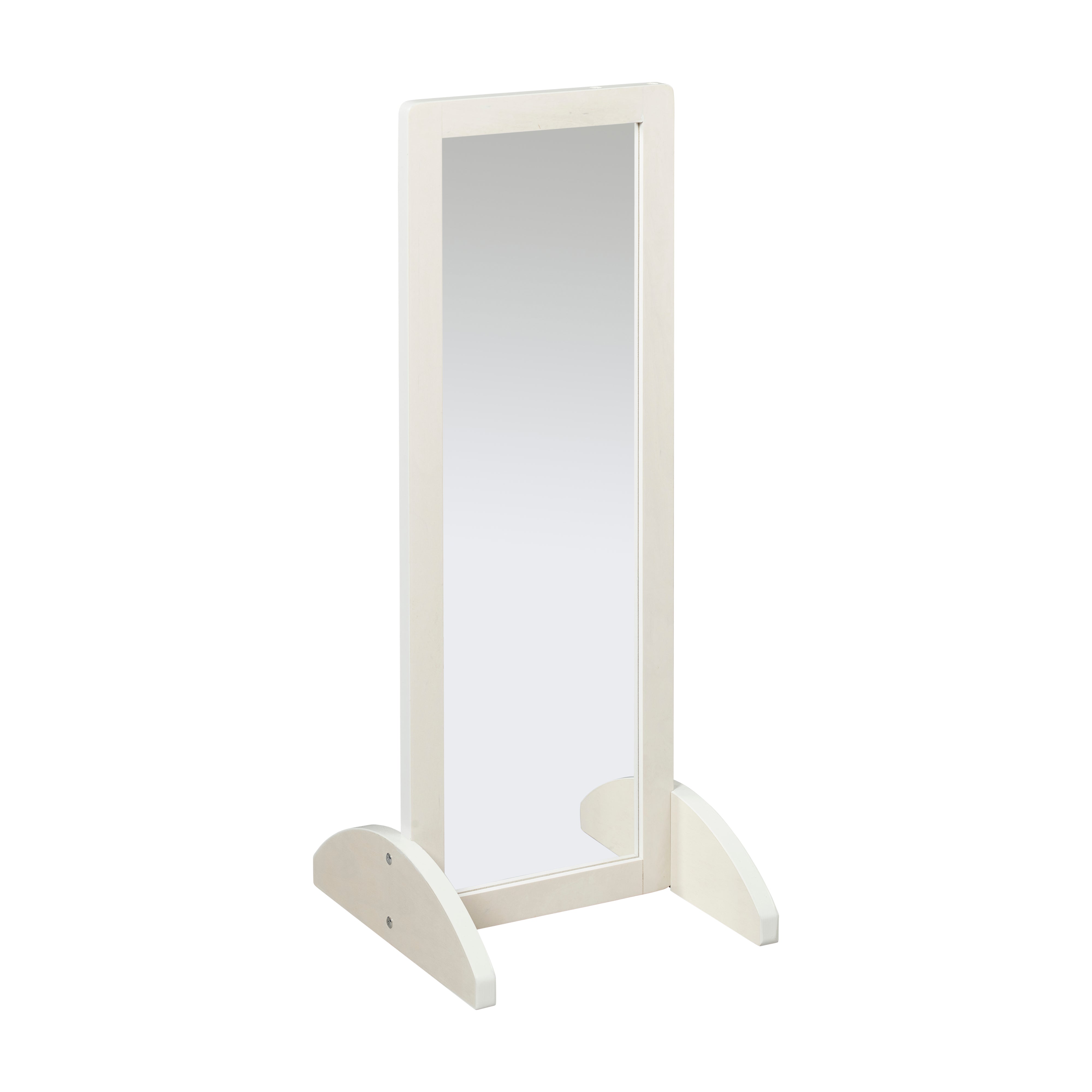 Toddler Single-Sided Bi-Directional Mirror, Wooden