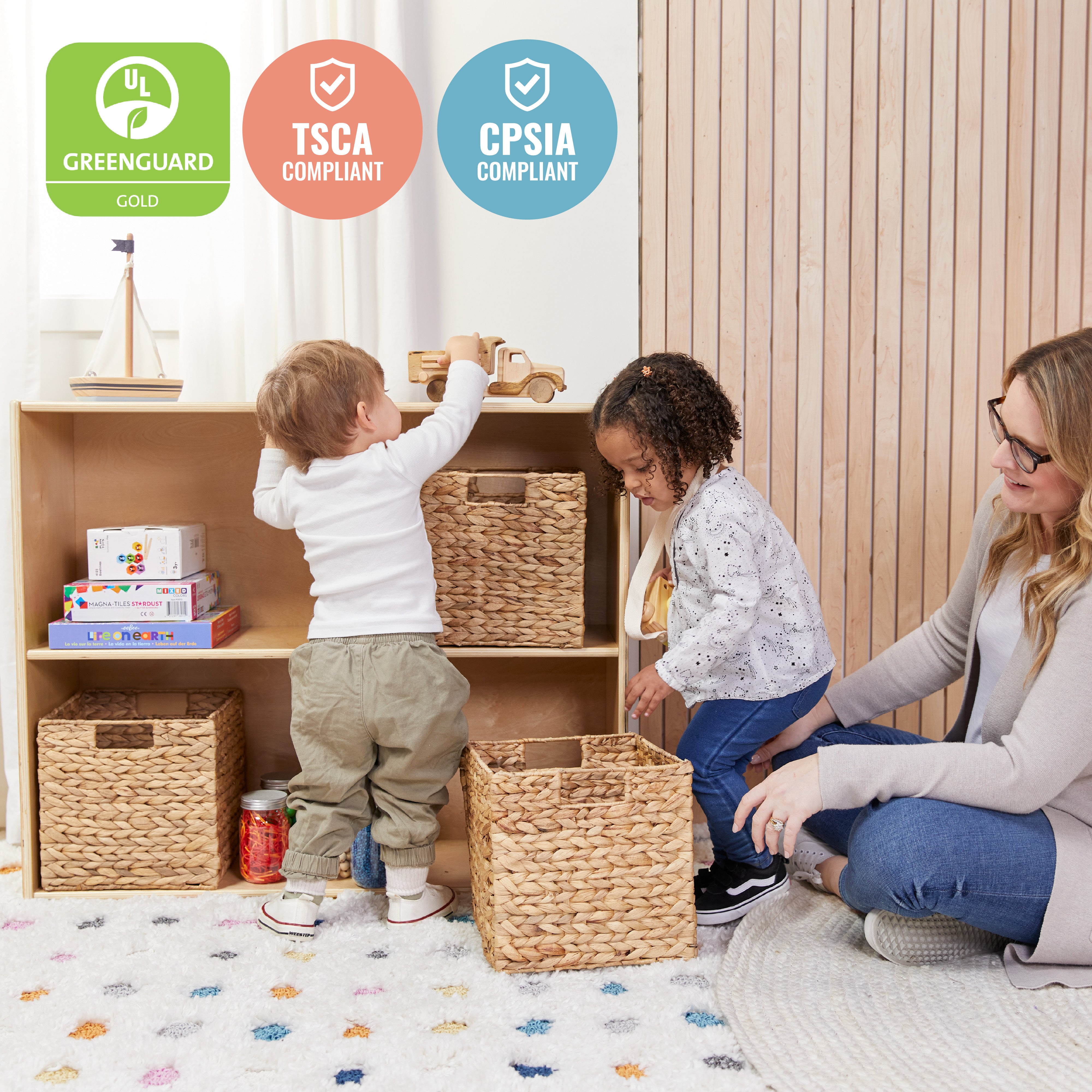 Streamline 2-Shelf Storage Cabinet, 30in