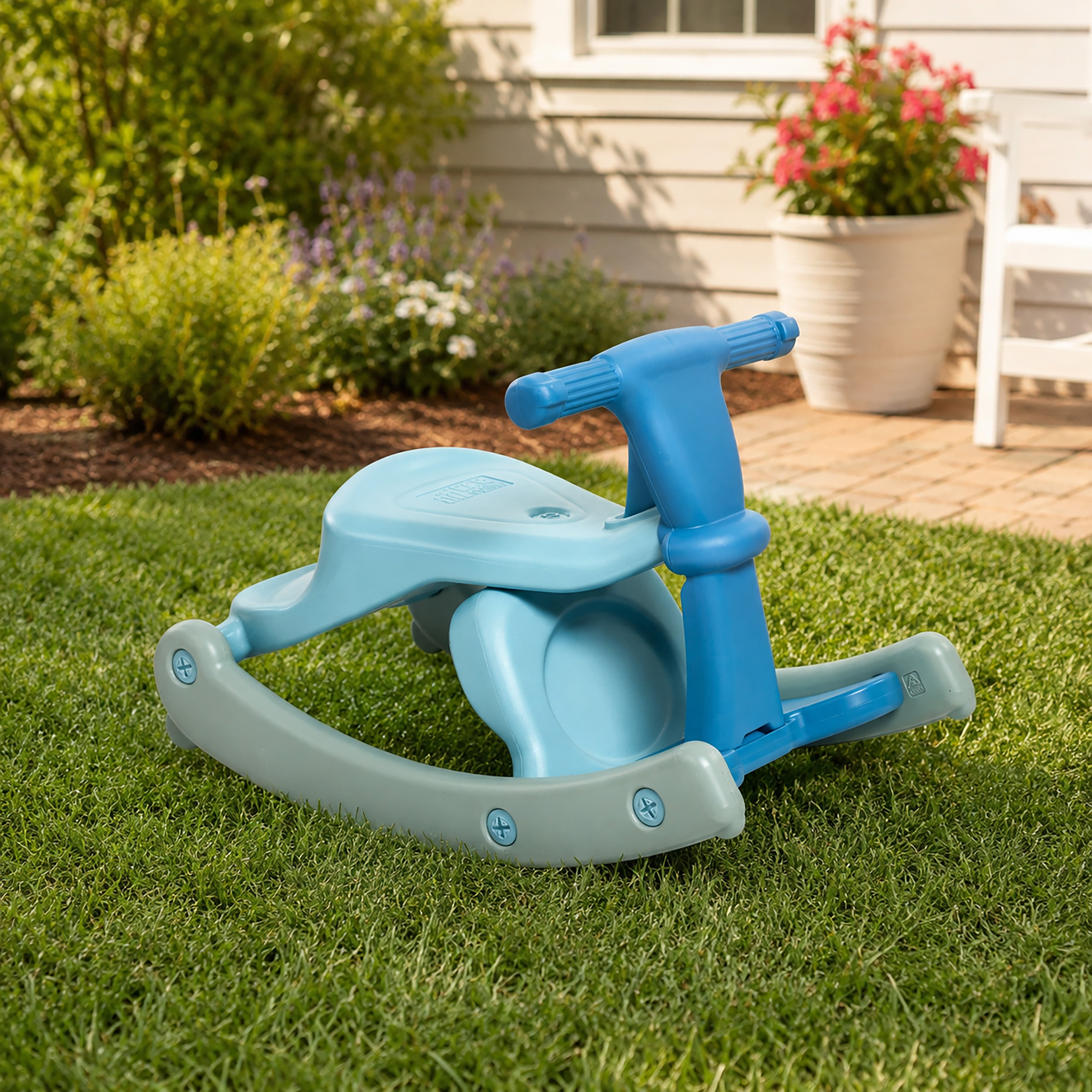 Sit-N-Rock 2-in-1 Indoor/Outdoor Toddler Chair & Rocker