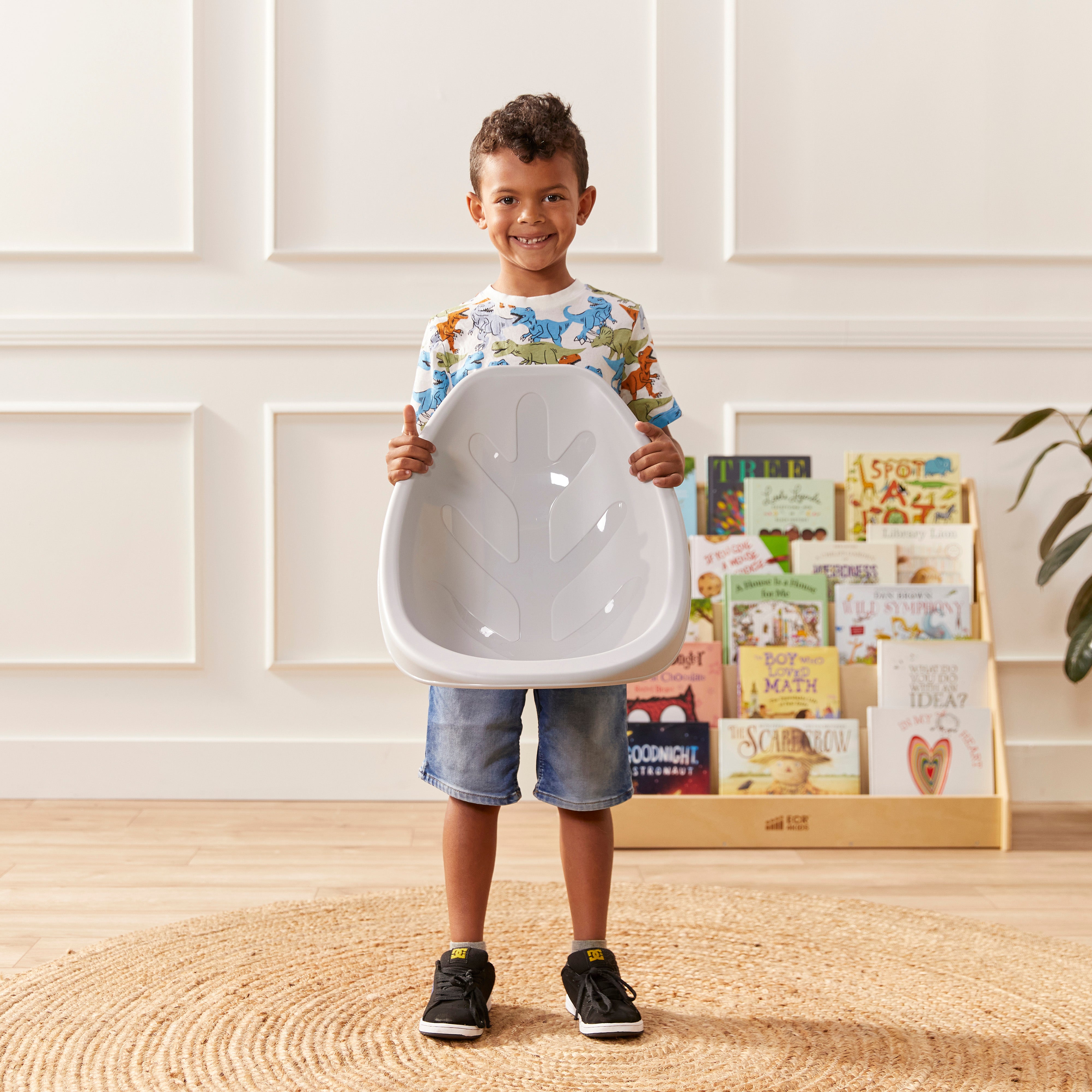 Leaf Floor Seats with Mobile Leaf Seat Cart, 12-Piece