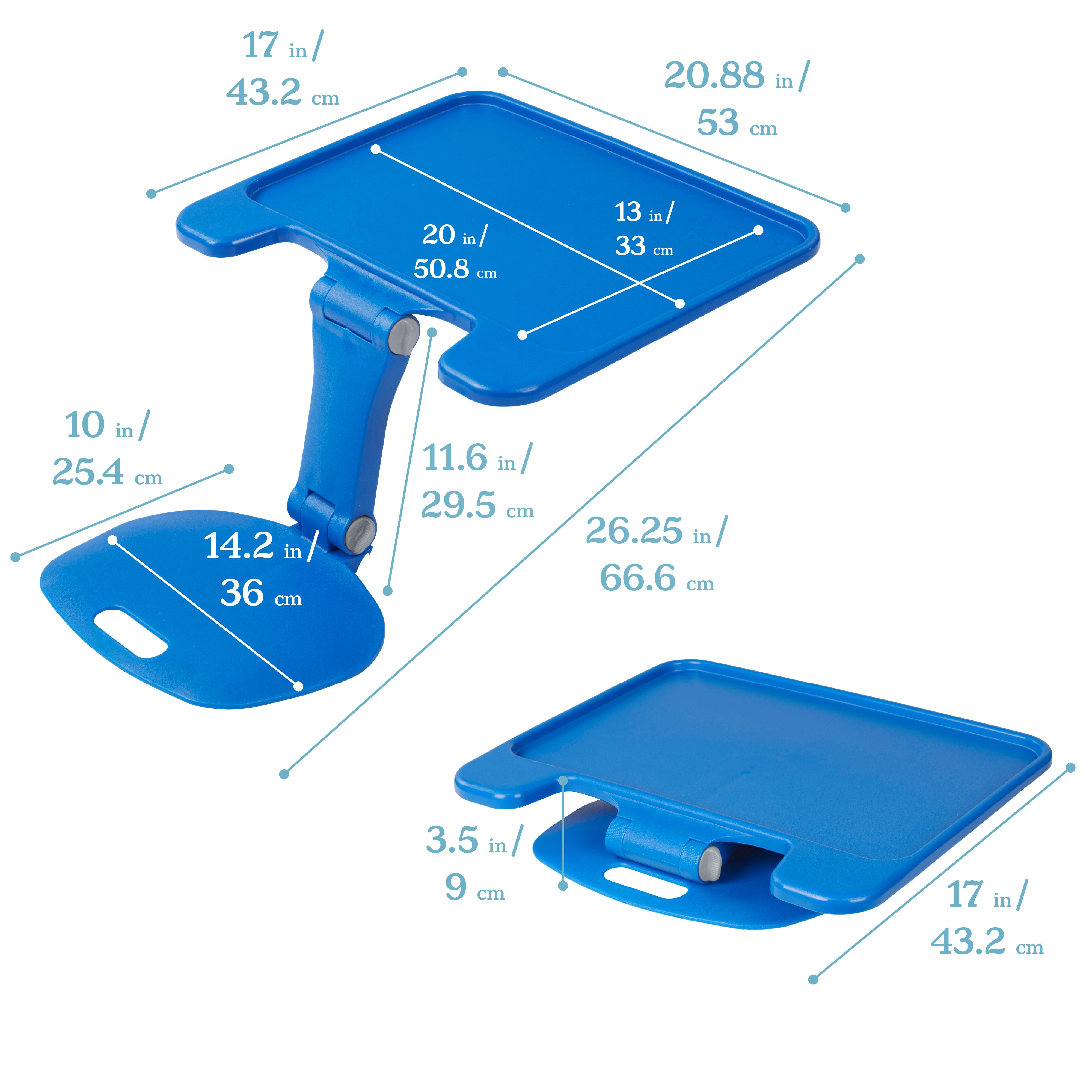 The Surf Folding Portable Lap Desk, Large