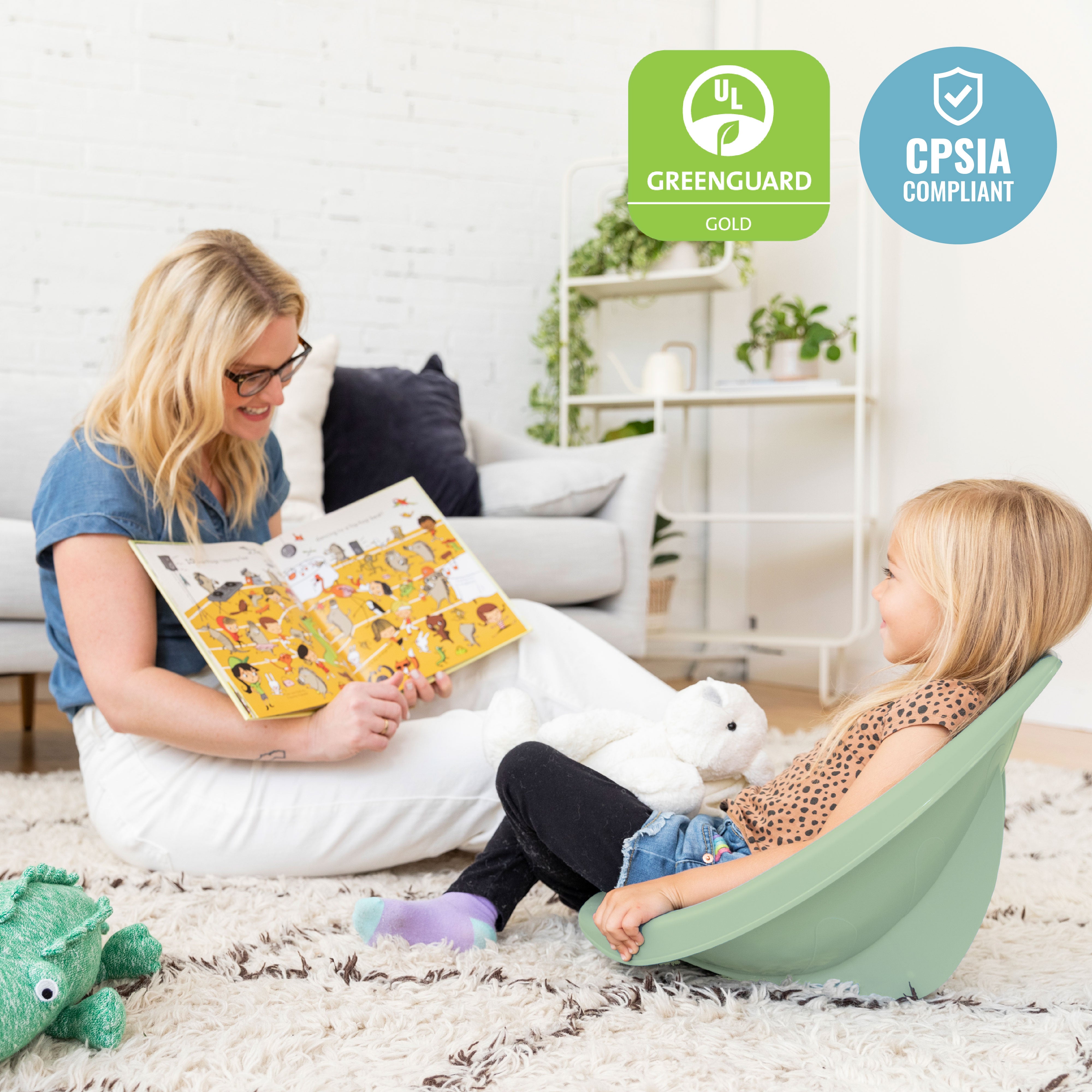 Leaf Floor Seat, 6-Piece