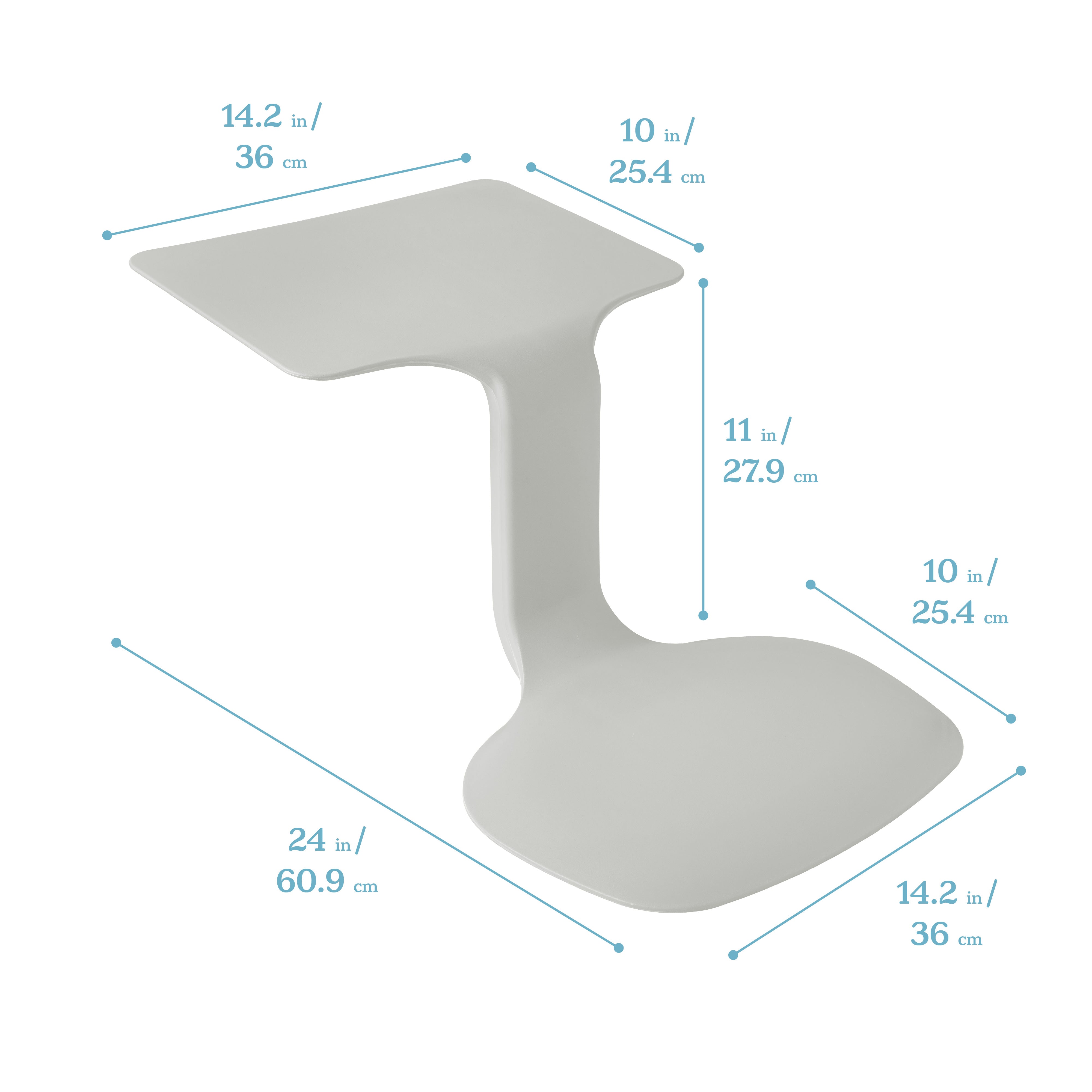 The Surf Portable Lap Desk, Flexible Seating