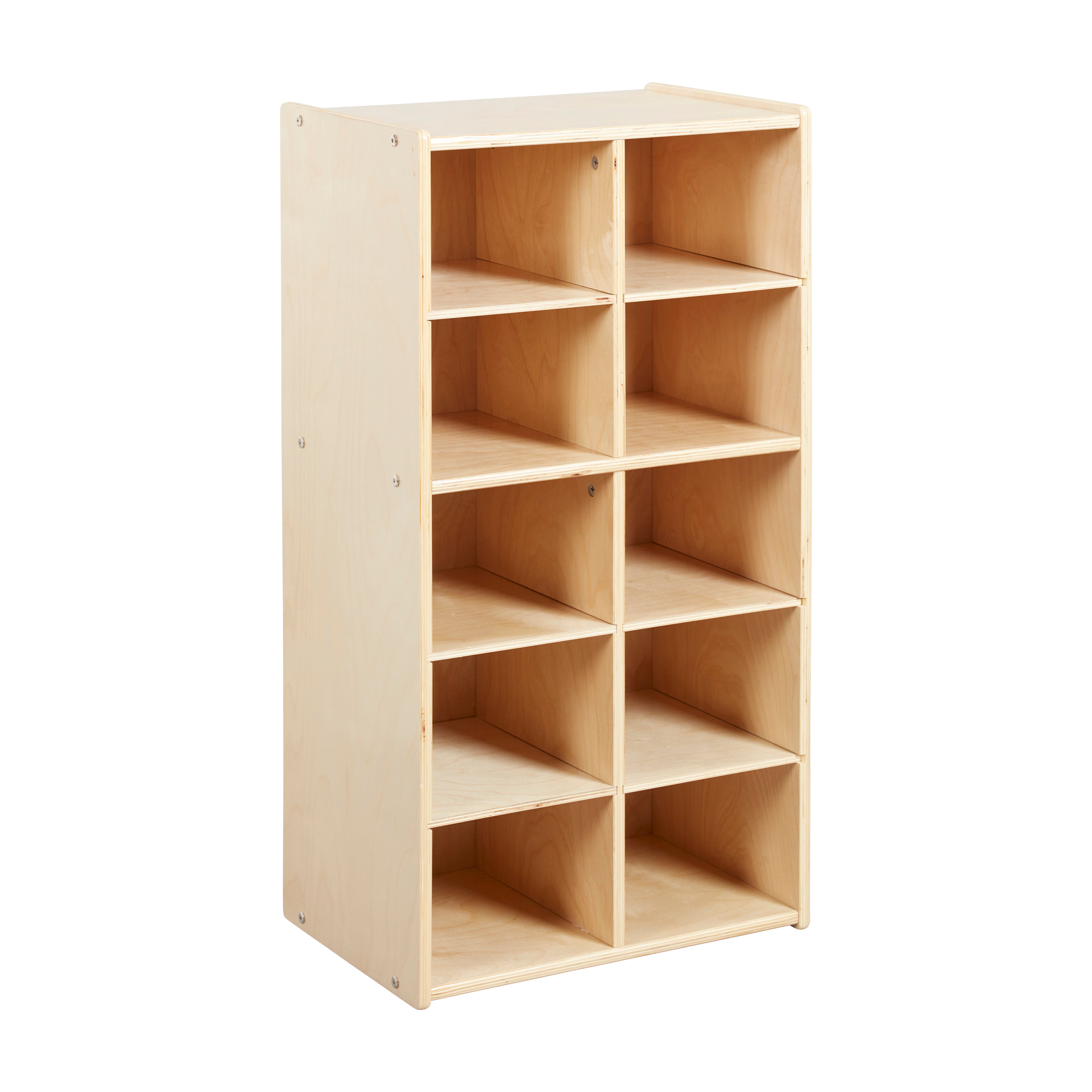 Streamline 10 Cubby Tray Storage Cabinet, 5x2, Classroom Furniture