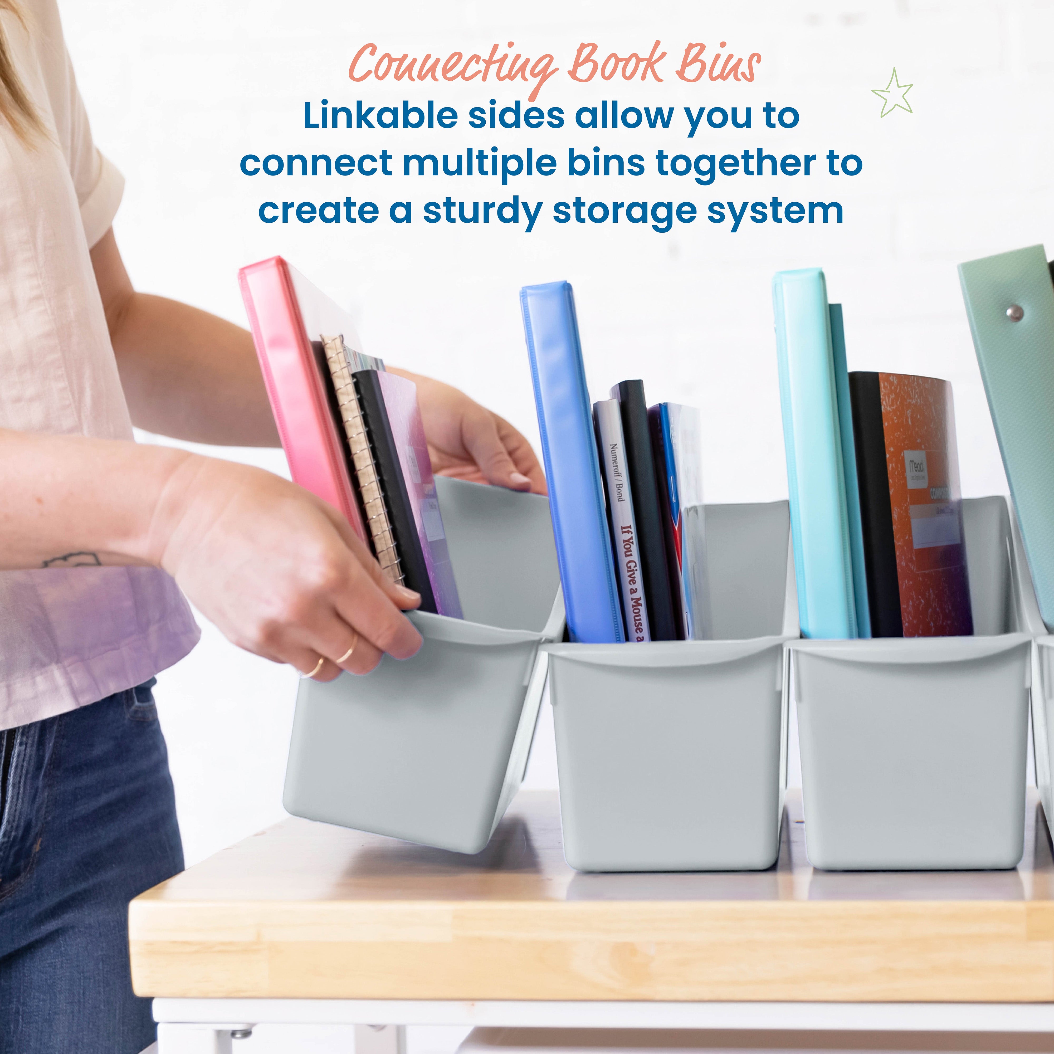 Linking Book Bin, 10-Piece