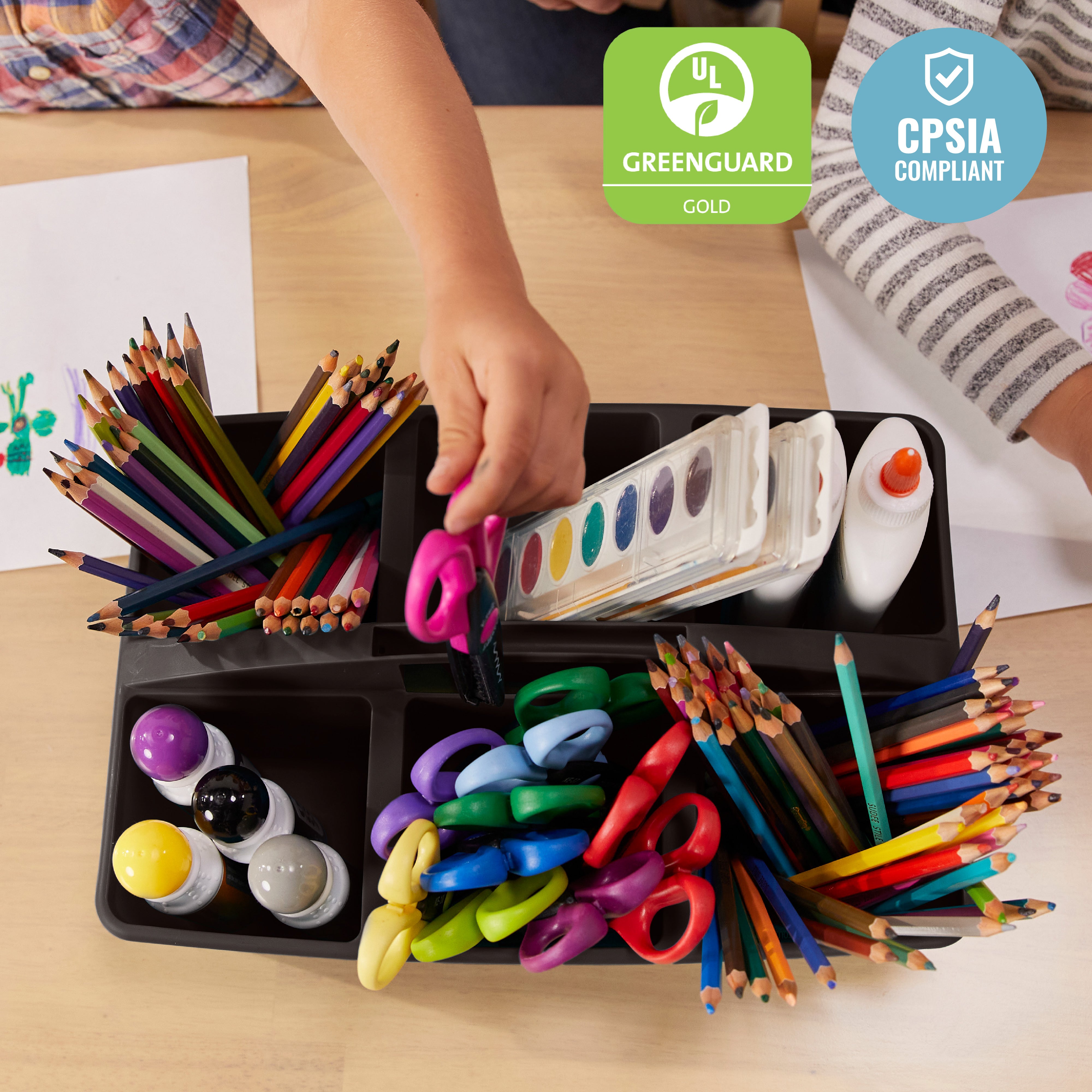 6-Compartment Large Caddy, 6-Pack