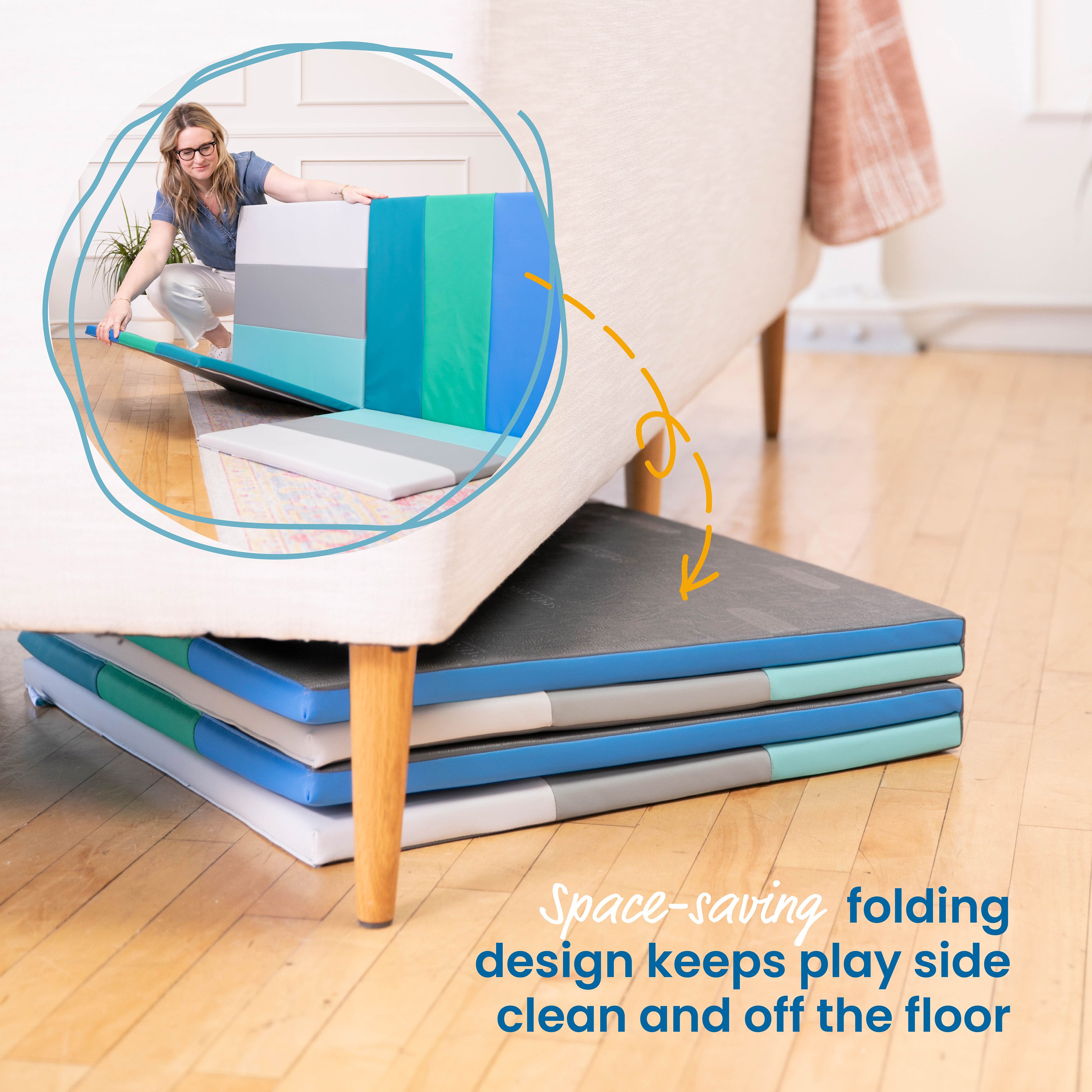 SoftZone Turning Tiles Activity Mat
