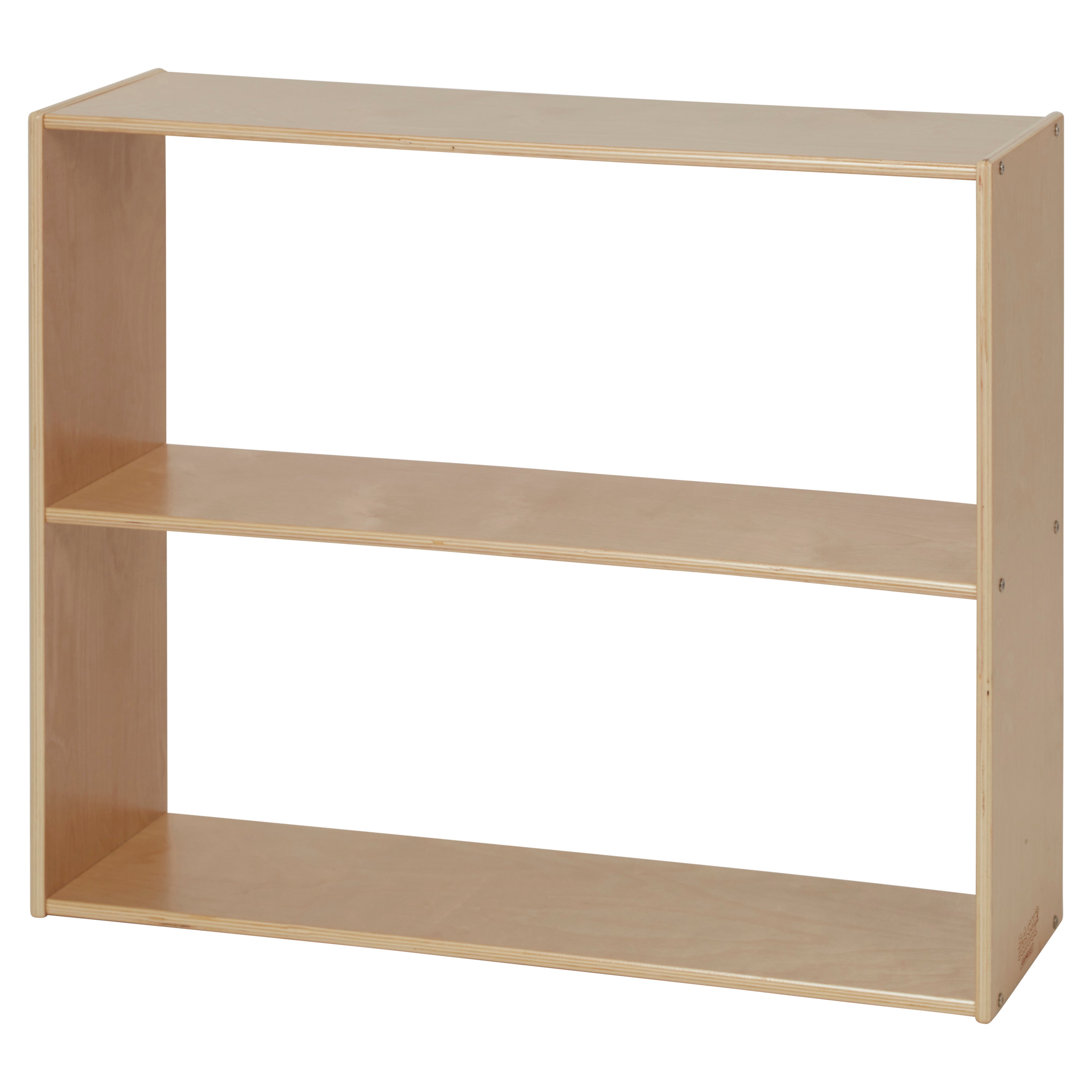 Sleekline 2-Shelf Double-Sided Storage Cabinet, 30in H