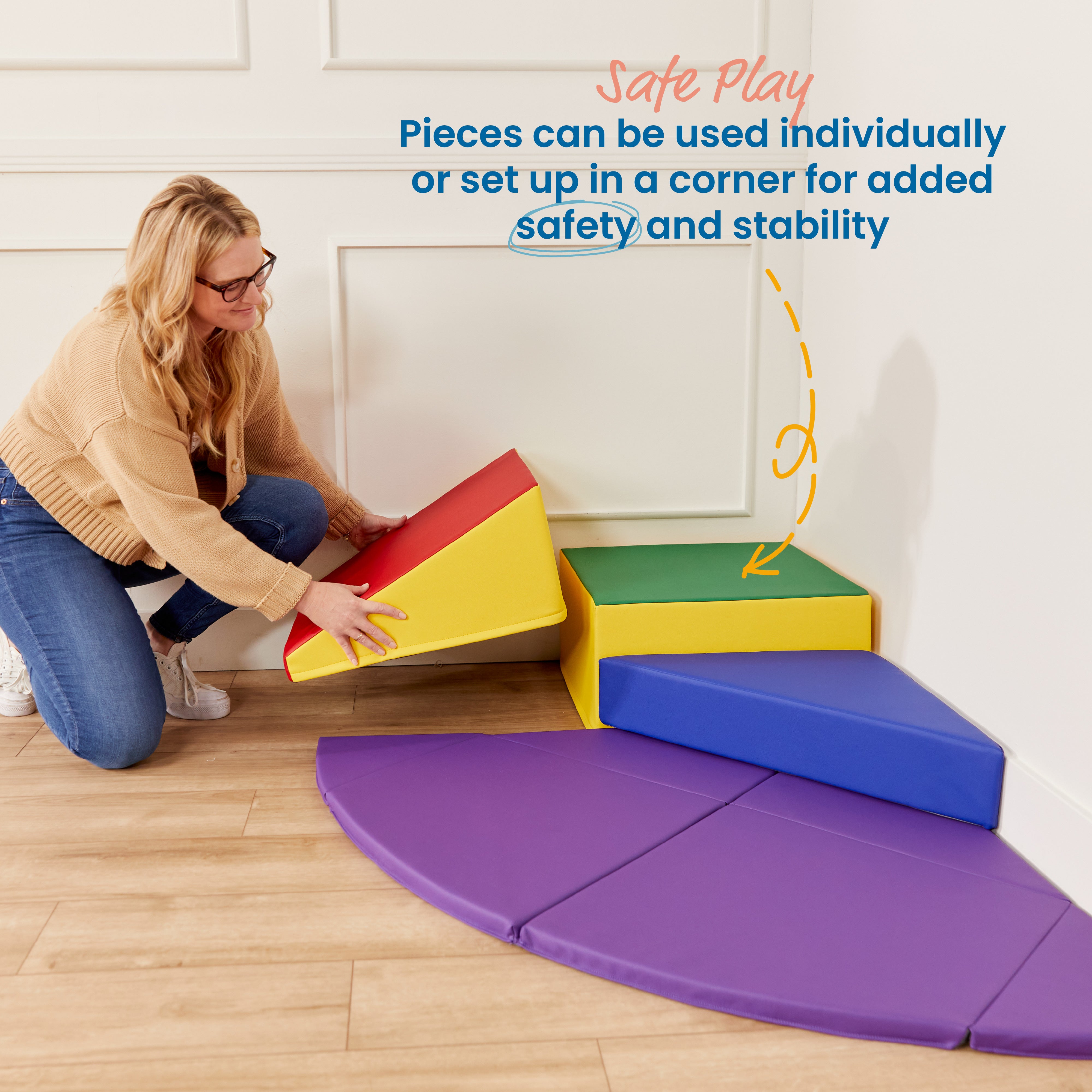 Adventurer's Summit Ramp Corner Climber, 4-Piece