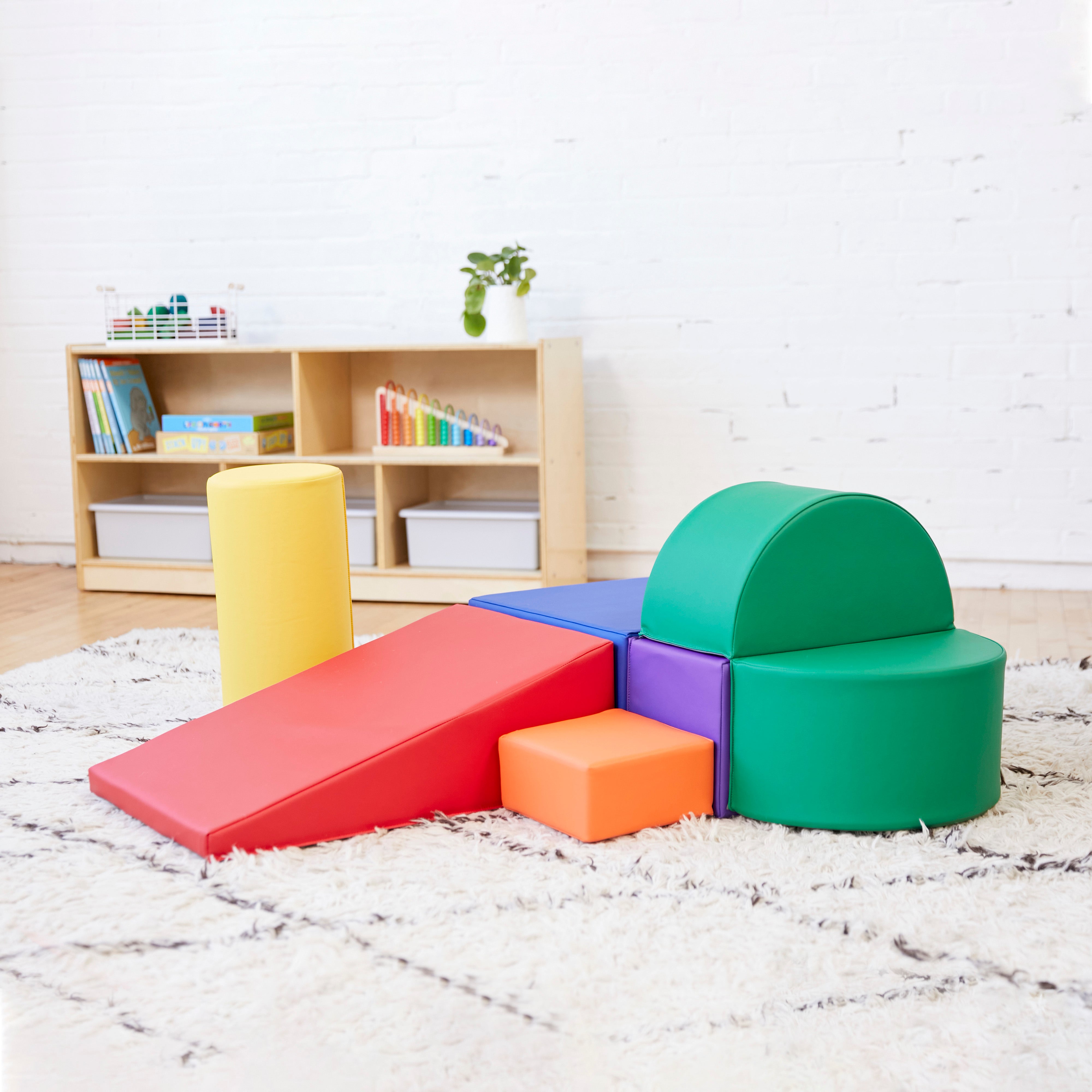 SoftZone Crawl and Climb Playtime Playset, 6-Piece