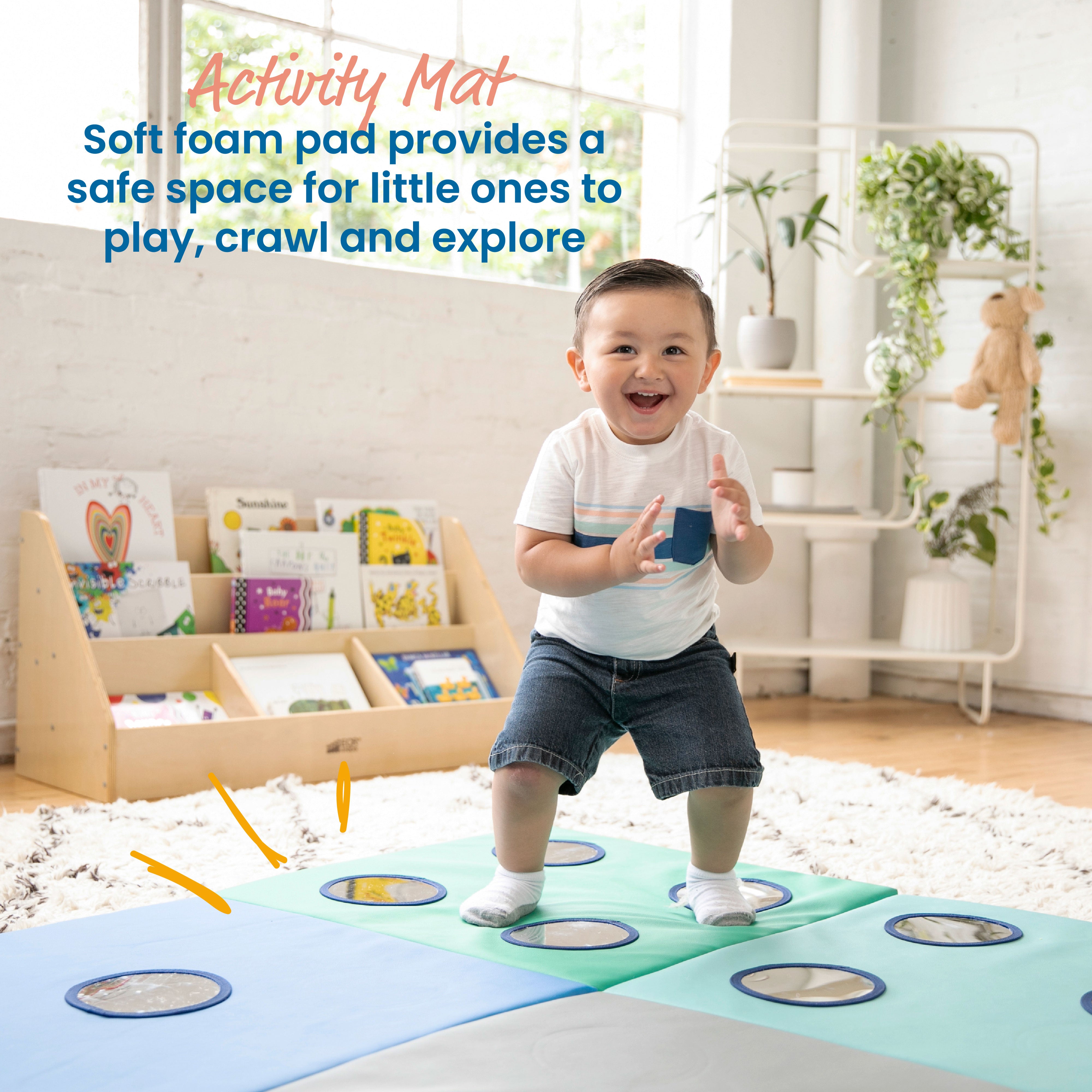 SoftZone 123 Look at Me Activity Mat