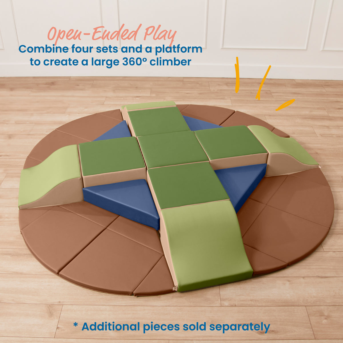 Junior Adventurer's Summit Slide Corner Climber, 4-Piece