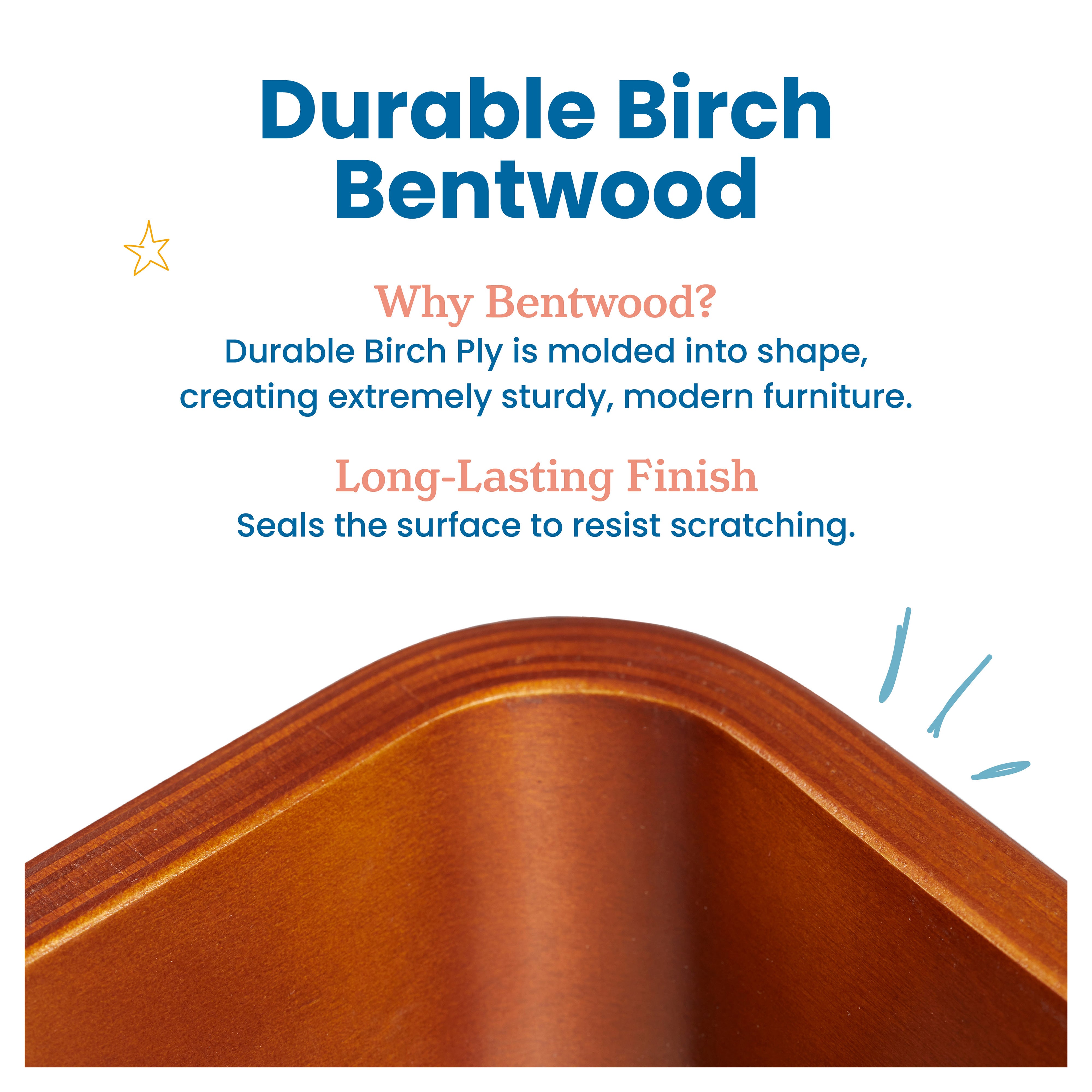 Bentwood Rocking Chair with Cushion